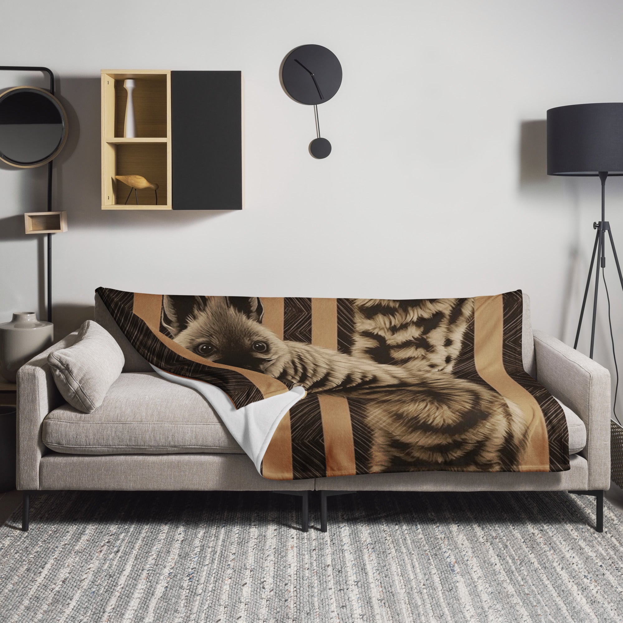 Aardwolf Design Blanket by Visual Verse - Image 1