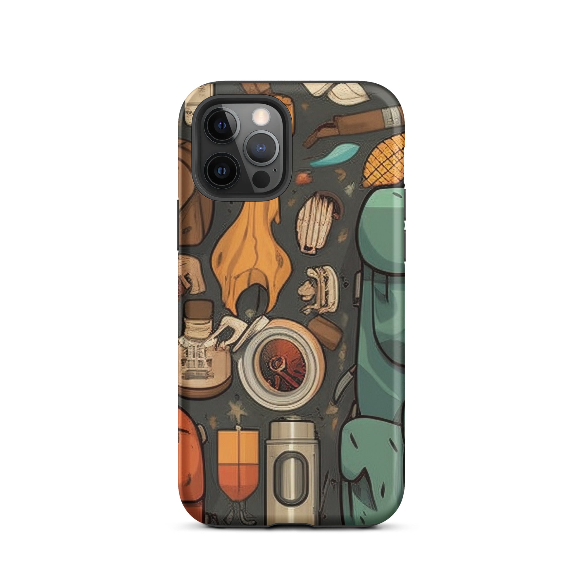 Adventure Gear Print iPhone Case by Visual Verse - Image 12