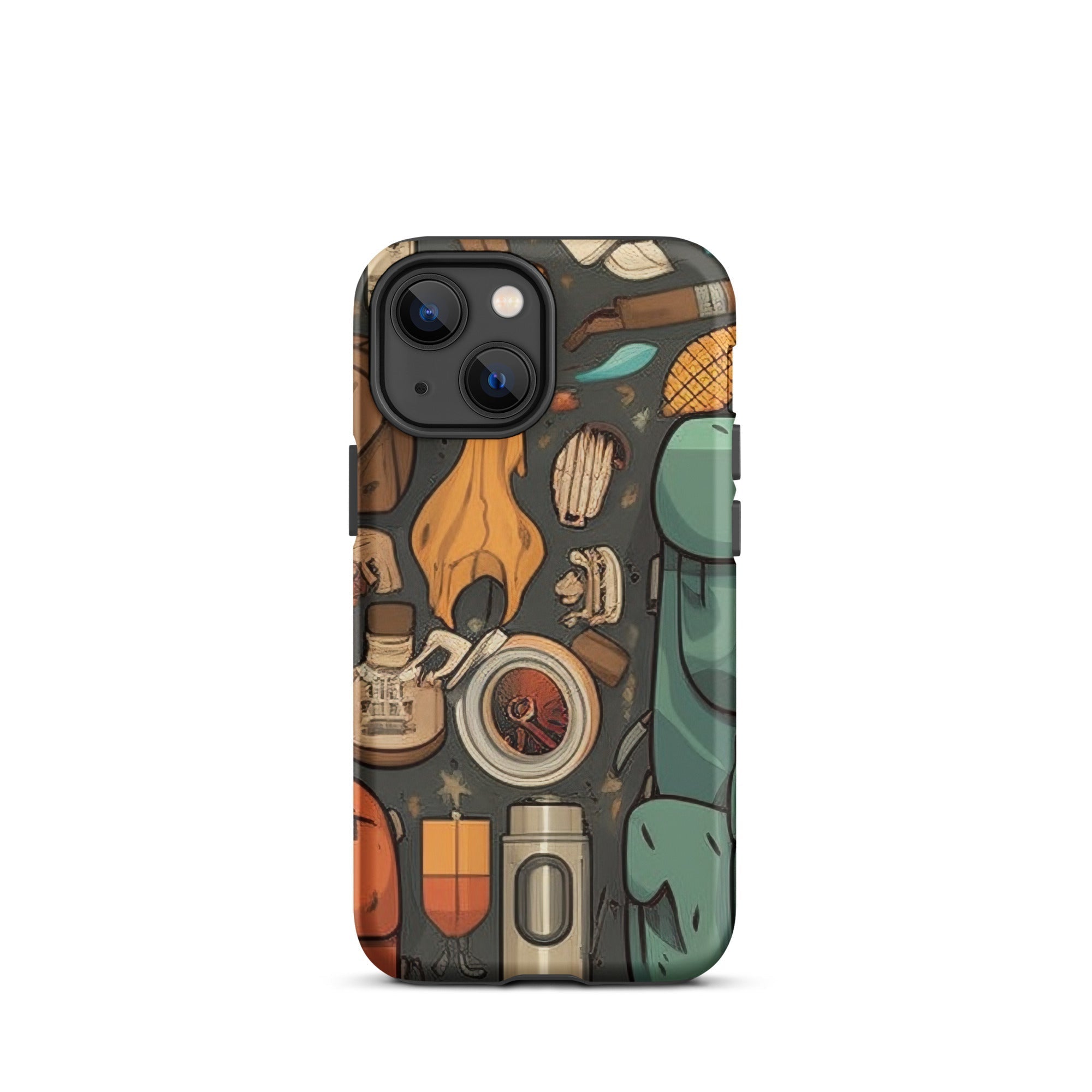 Adventure Gear Print iPhone Case by Visual Verse - Image 16