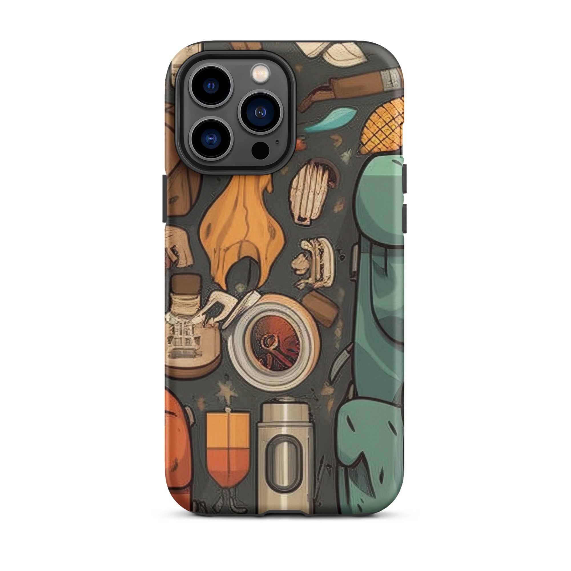 Adventure Gear Print iPhone Case by Visual Verse - Image 22