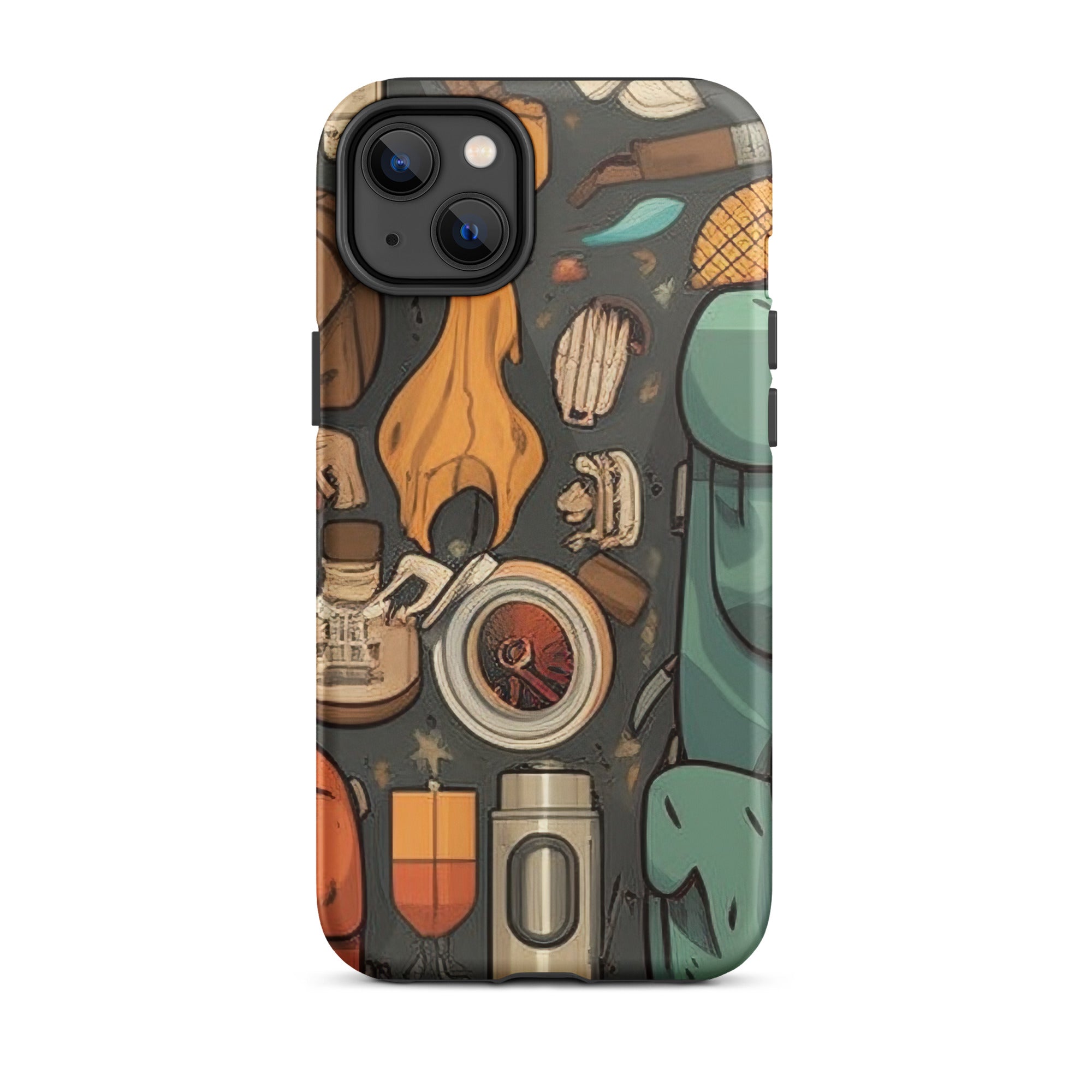 Adventure Gear Print iPhone Case by Visual Verse - Image 25