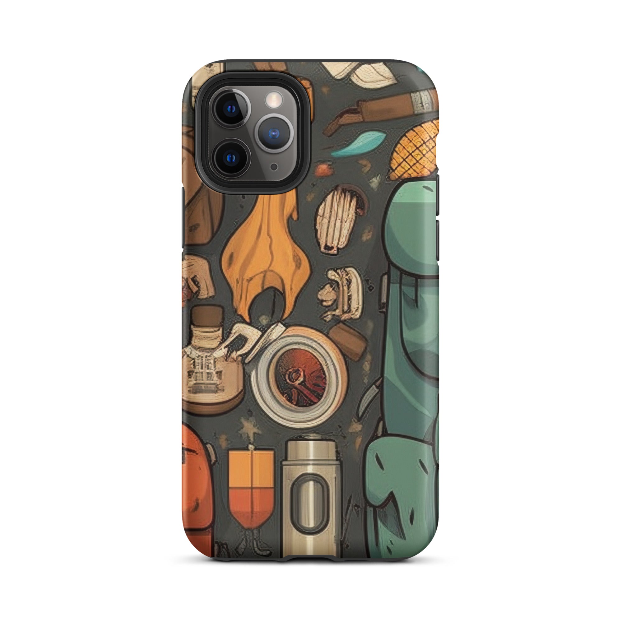 Adventure Gear Print iPhone Case by Visual Verse - Image 4