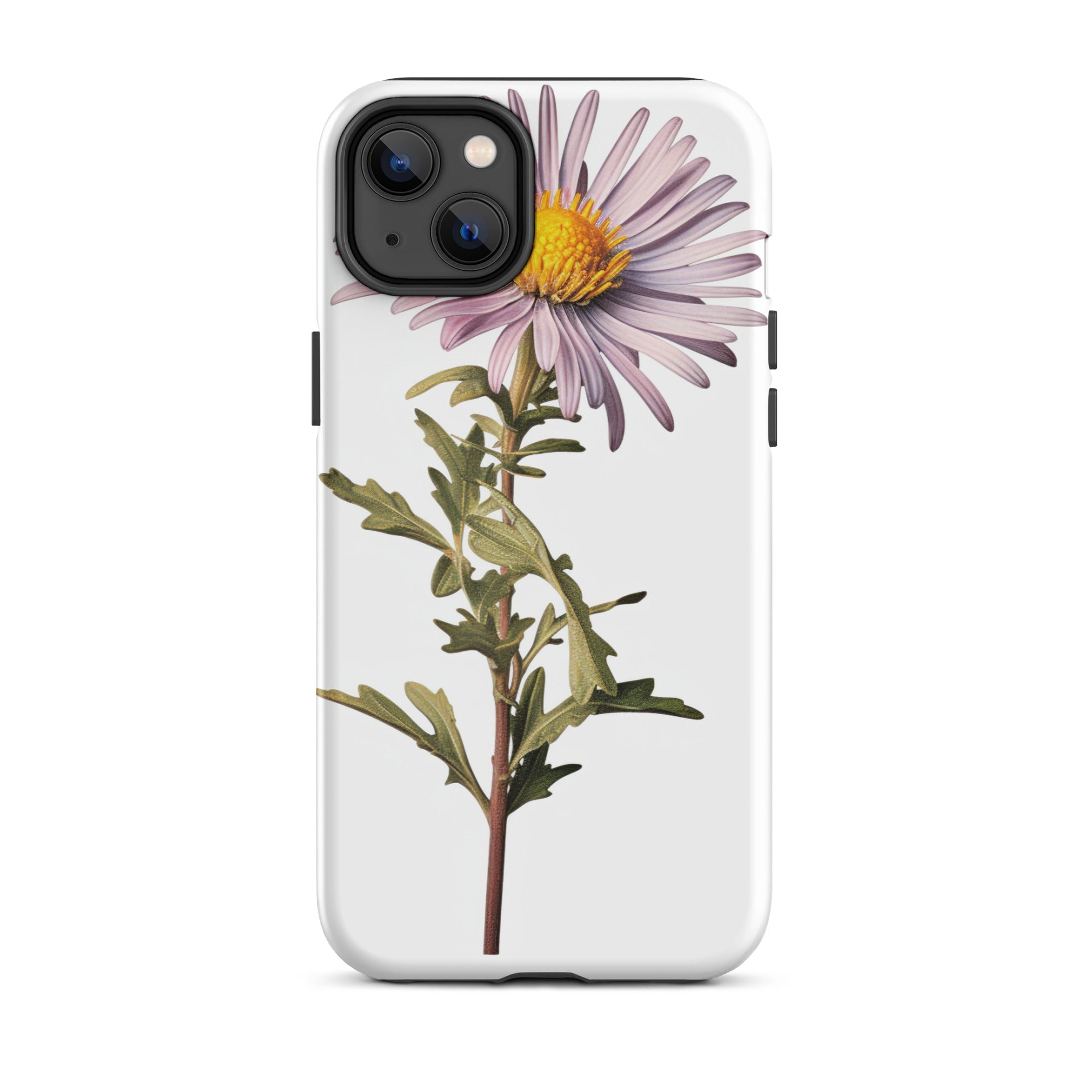 Alpine Aster Flower iPhone Case by Visual Verse - Image 26