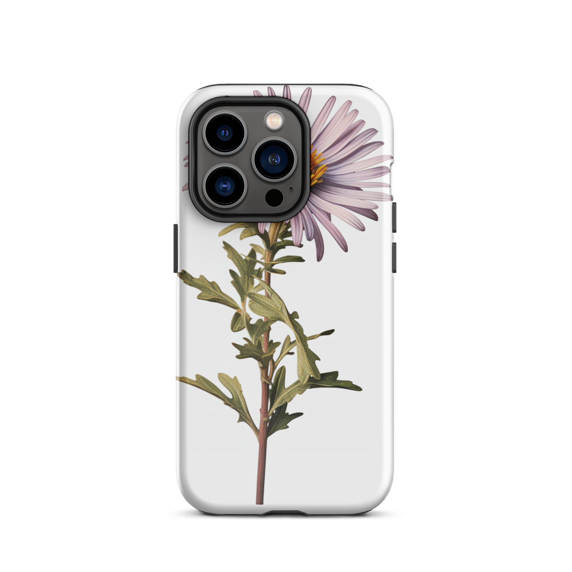 Alpine Aster Flower iPhone Case by Visual Verse - Image 27