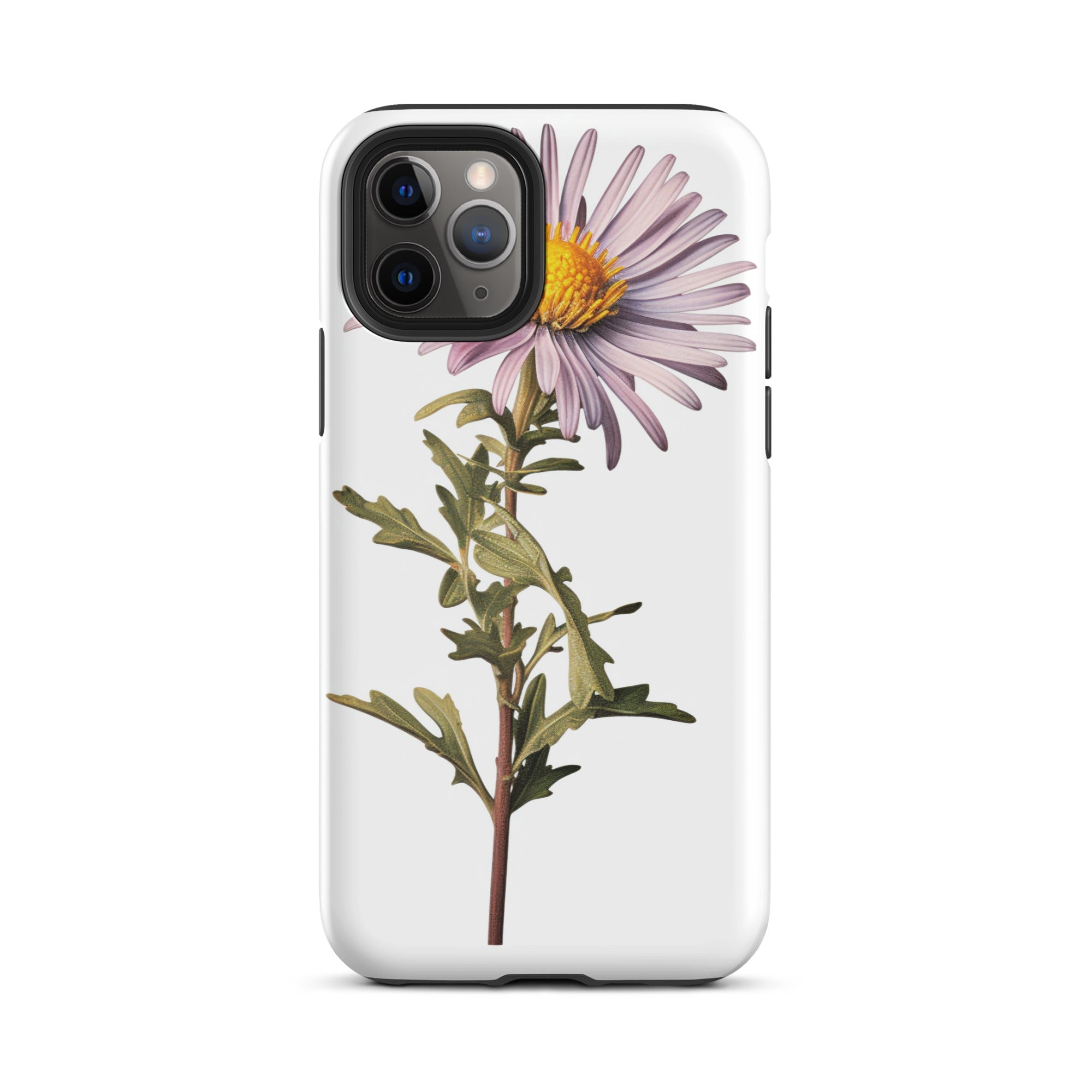 Alpine Aster Flower iPhone Case by Visual Verse - Image 4