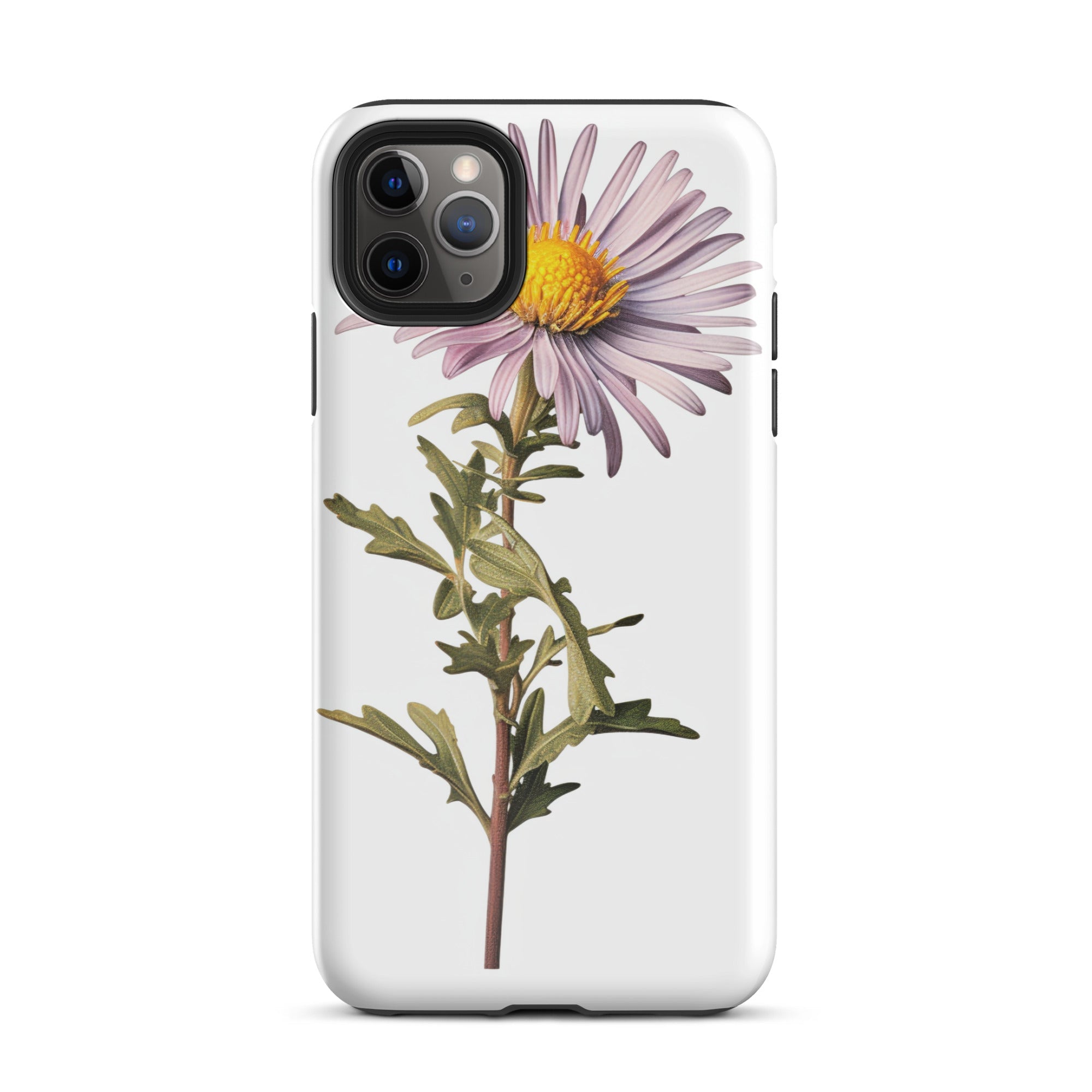 Alpine Aster Flower iPhone Case by Visual Verse - Image 5