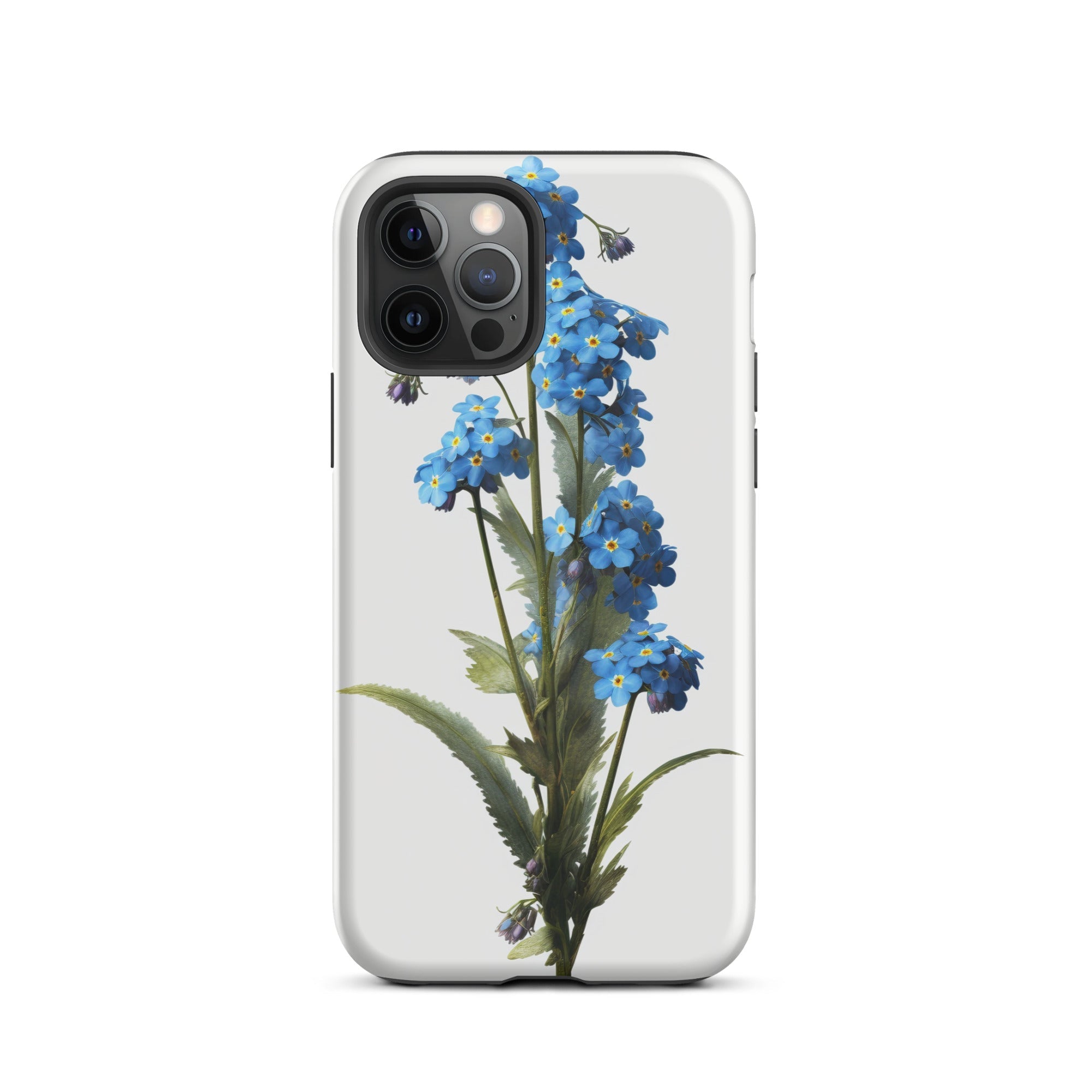 Alpine Forget-Me-Not Flower iPhone Case by Visual Verse - Image 12