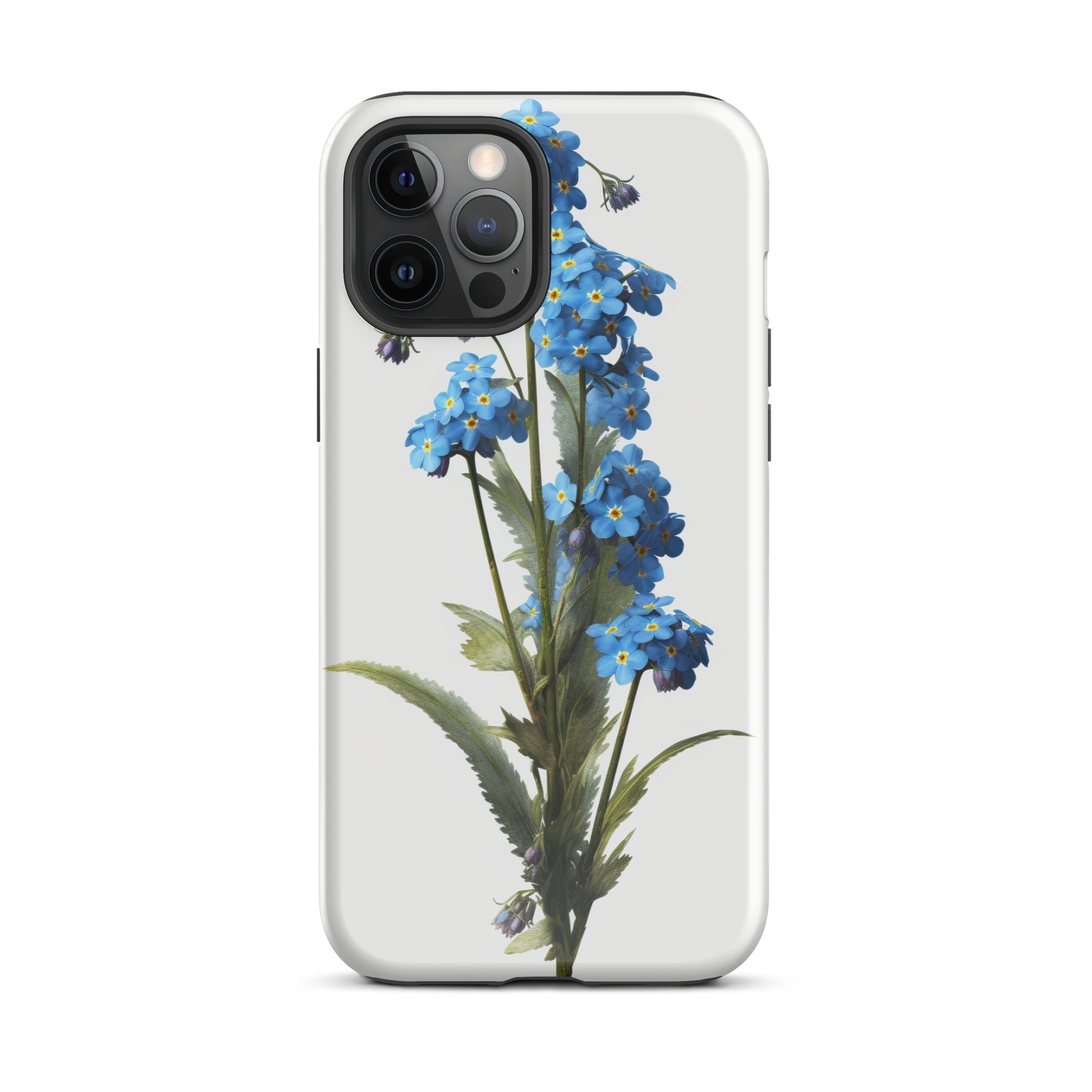 Alpine Forget-Me-Not Flower iPhone Case by Visual Verse - Image 13