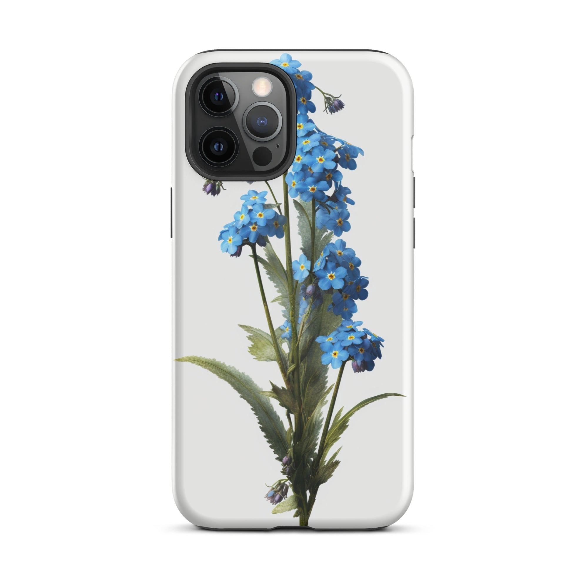 Alpine Forget-Me-Not Flower iPhone Case by Visual Verse - Image 14