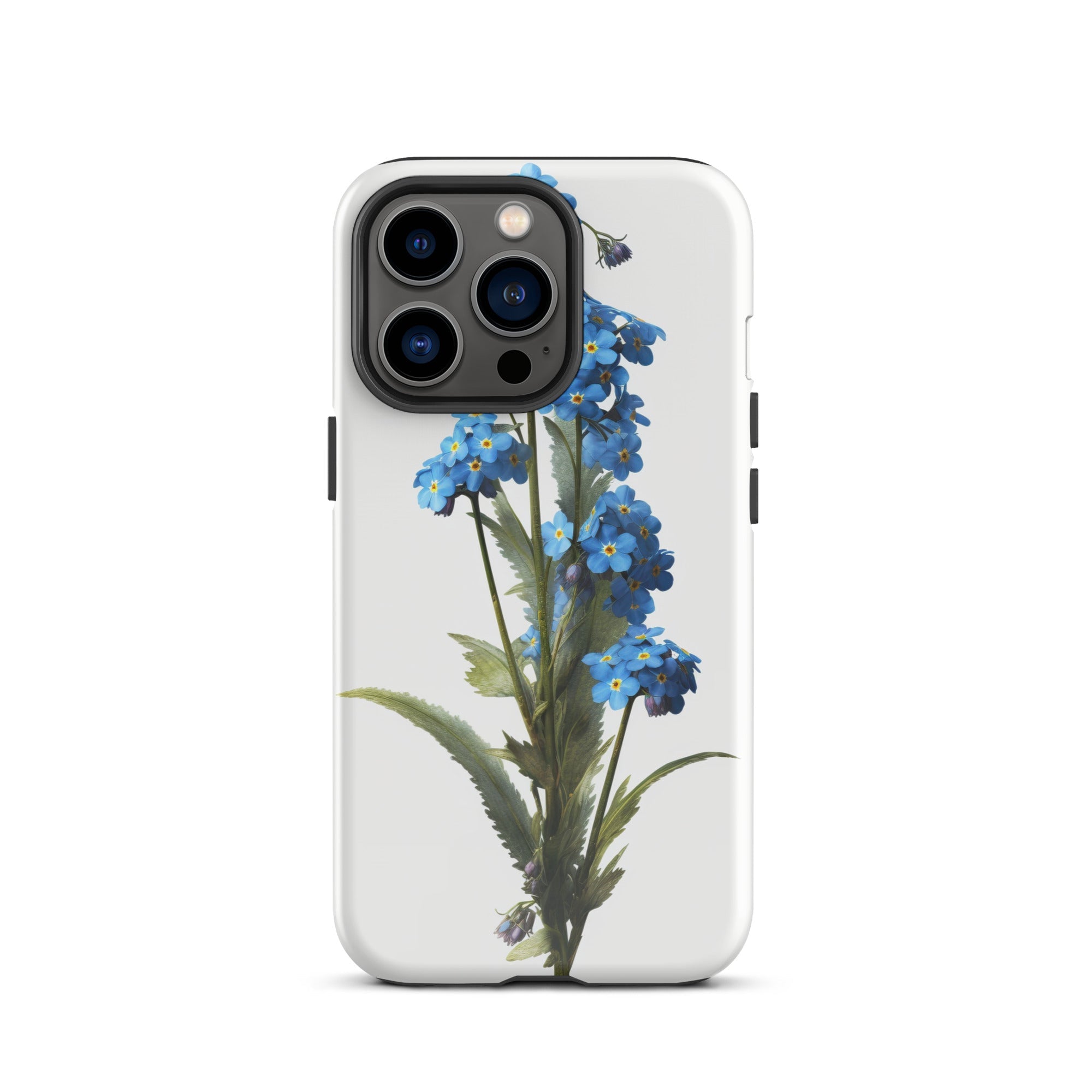Alpine Forget-Me-Not Flower iPhone Case by Visual Verse - Image 19