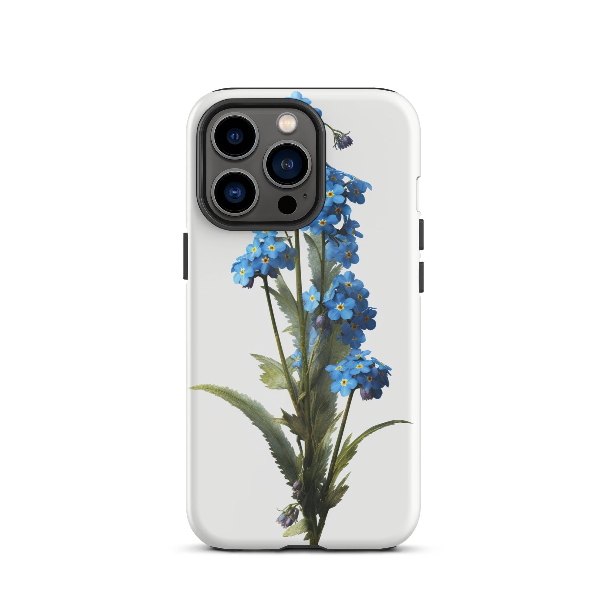 Alpine Forget-Me-Not Flower iPhone Case by Visual Verse - Image 20