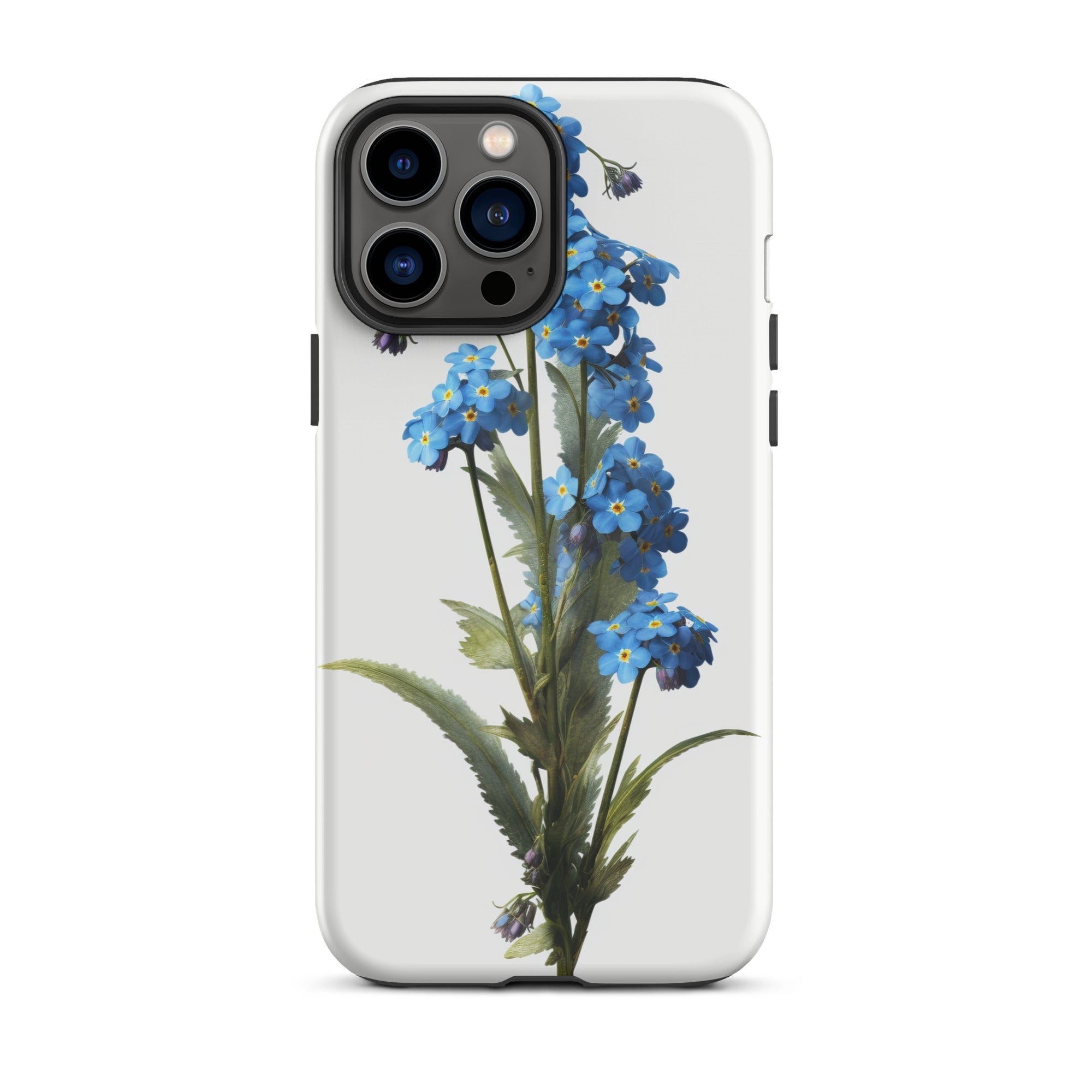 Alpine Forget-Me-Not Flower iPhone Case by Visual Verse - Image 22