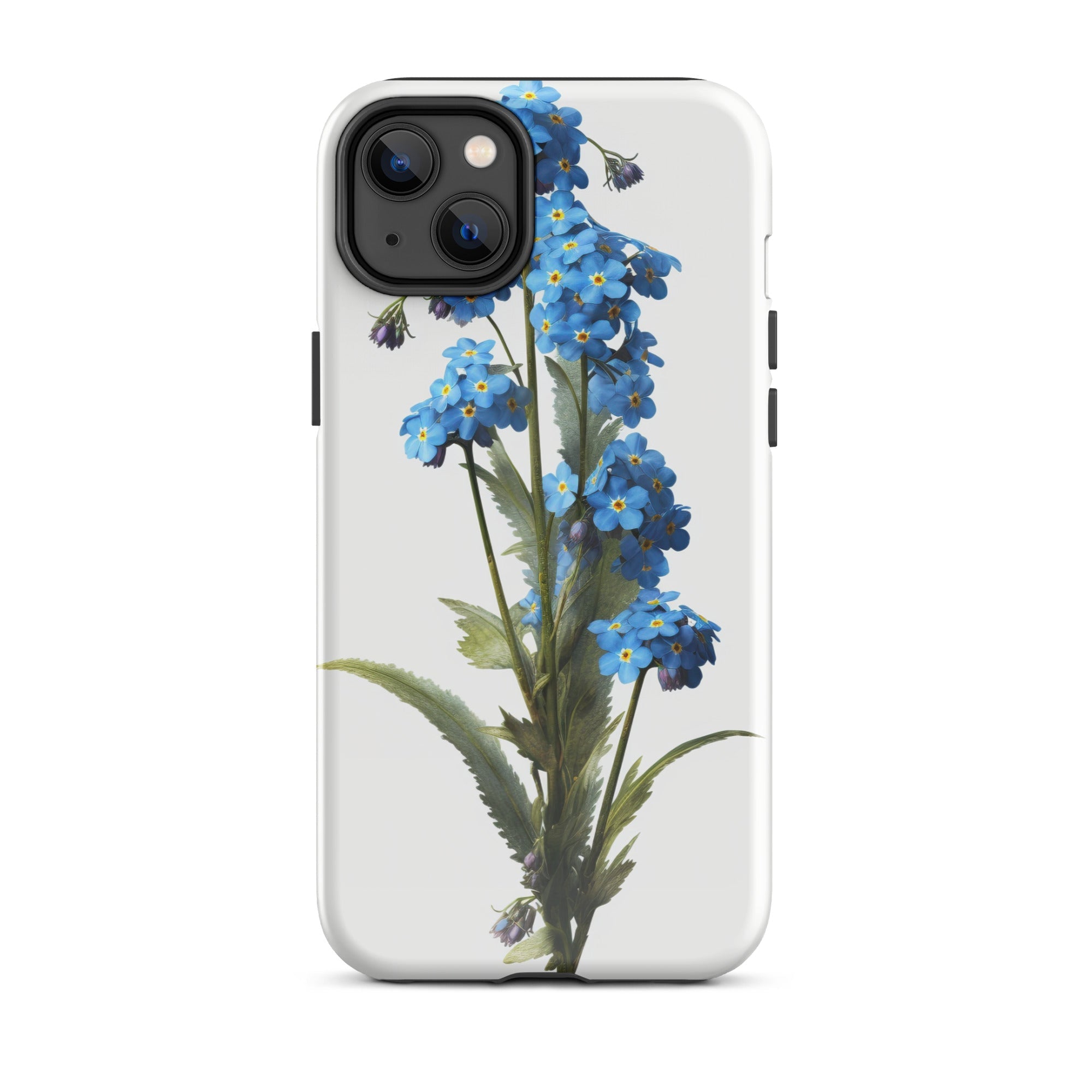 Alpine Forget-Me-Not Flower iPhone Case by Visual Verse - Image 25