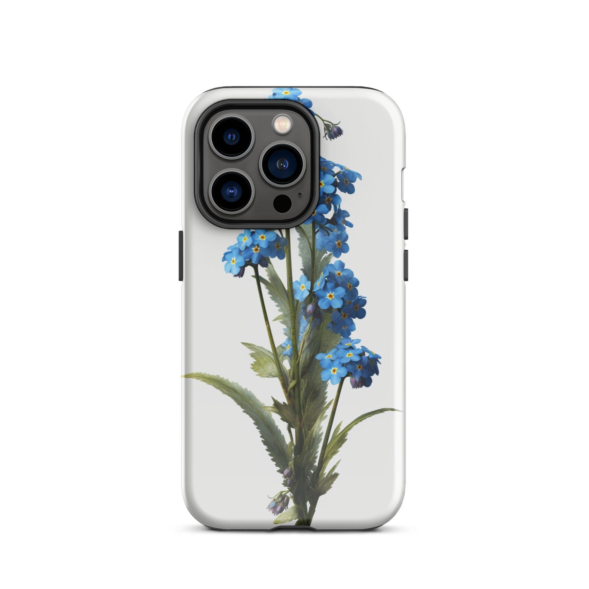 Alpine Forget-Me-Not Flower iPhone Case by Visual Verse - Image 27