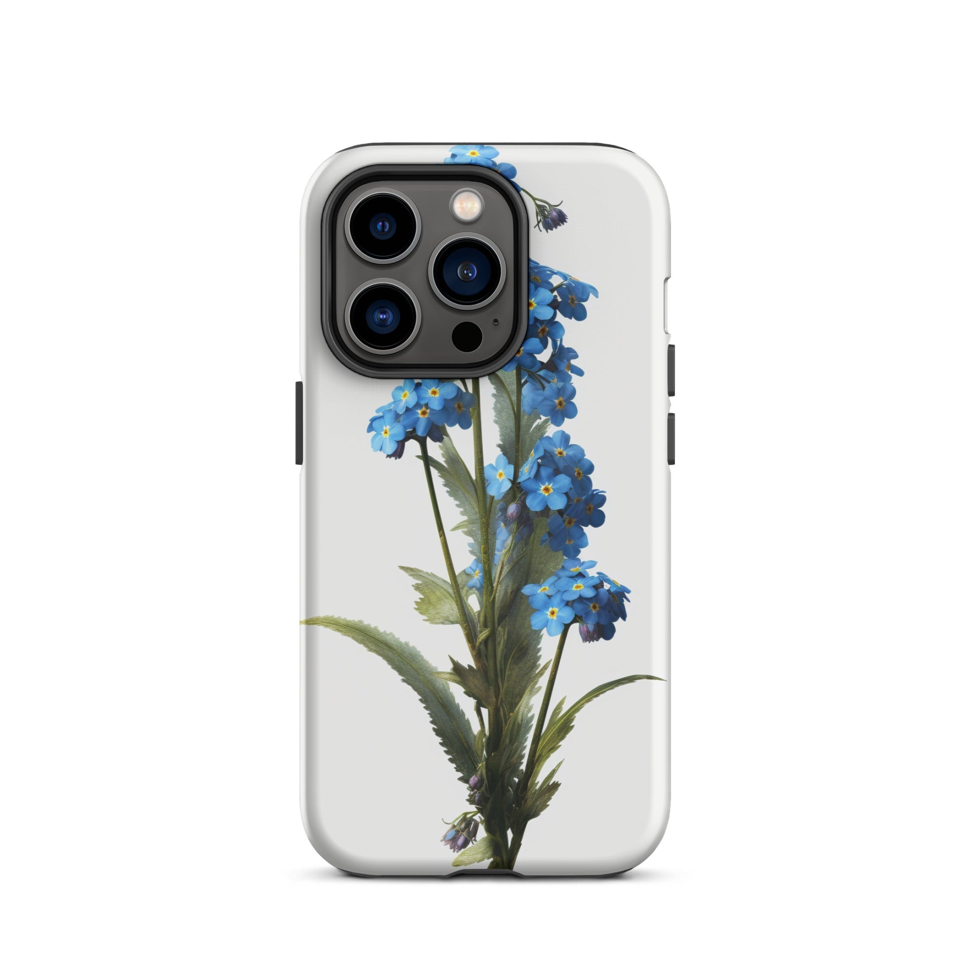 Alpine Forget-Me-Not Flower iPhone Case by Visual Verse - Image 28