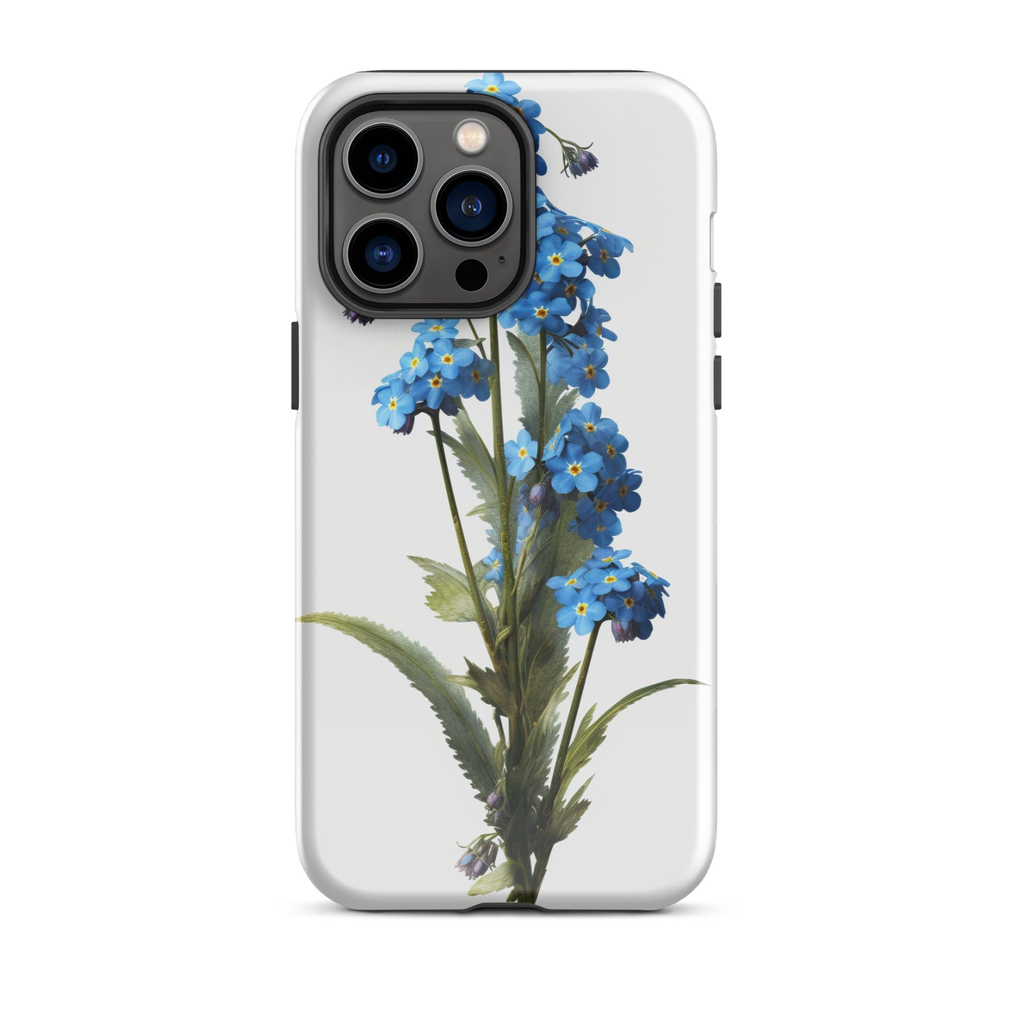 Alpine Forget-Me-Not Flower iPhone Case by Visual Verse - Image 29