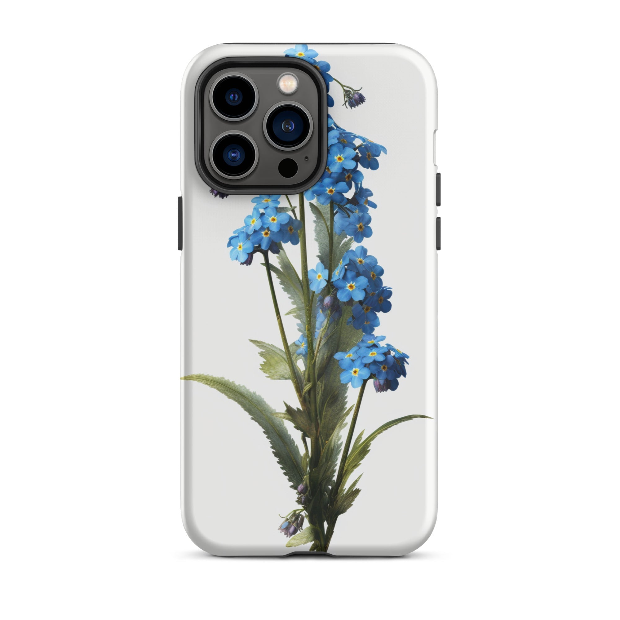 Alpine Forget-Me-Not Flower iPhone Case by Visual Verse - Image 30