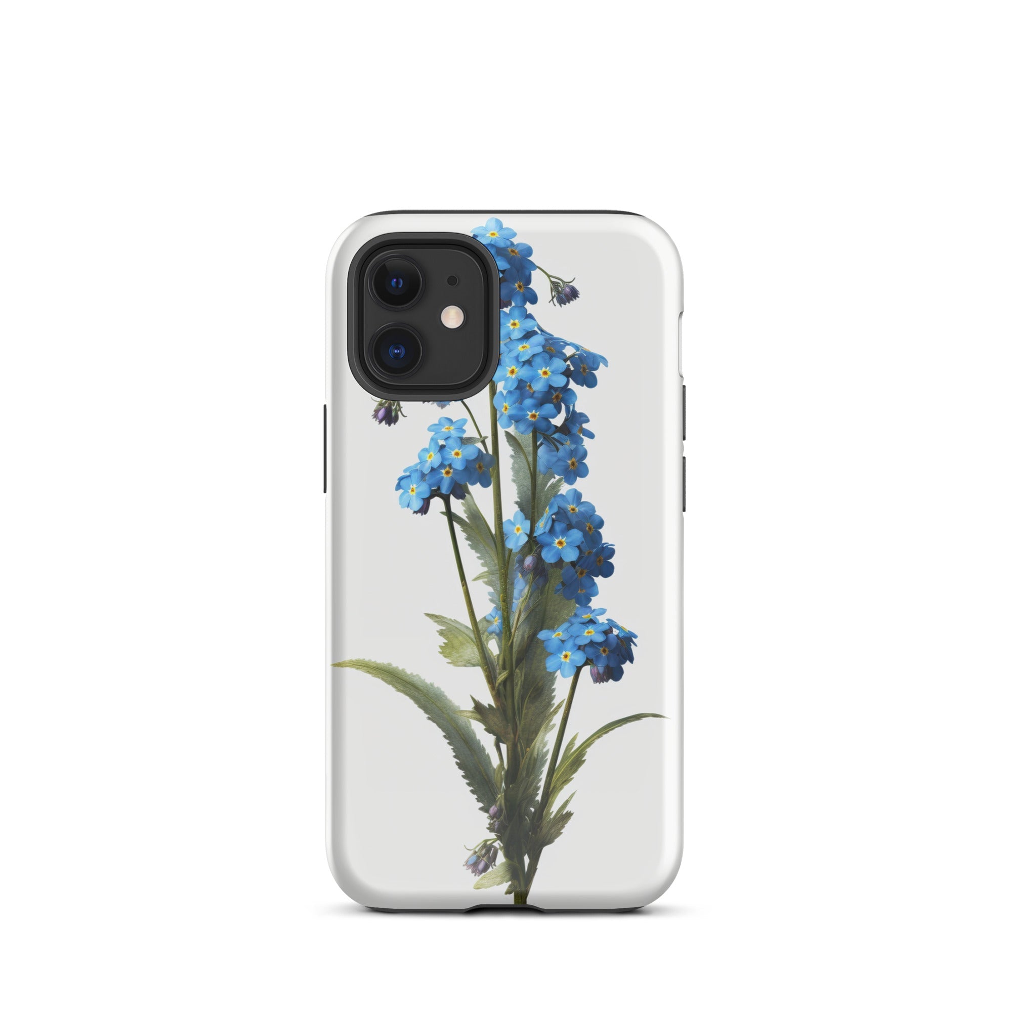 Alpine Forget-Me-Not Flower iPhone Case by Visual Verse - Image 7