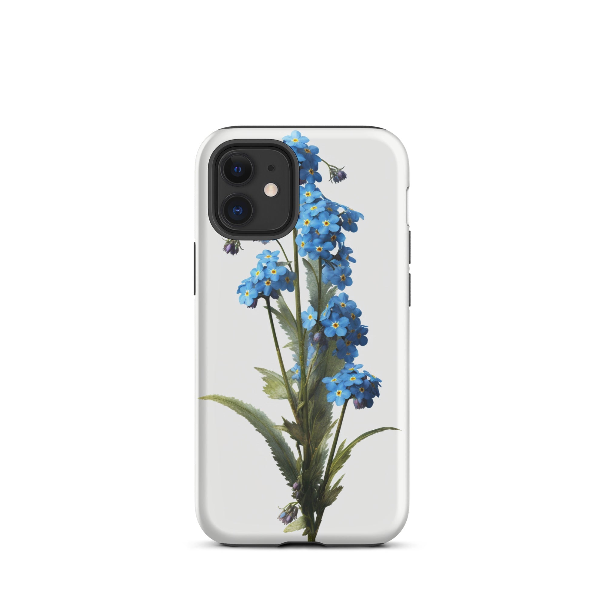 Alpine Forget-Me-Not Flower iPhone Case by Visual Verse - Image 8