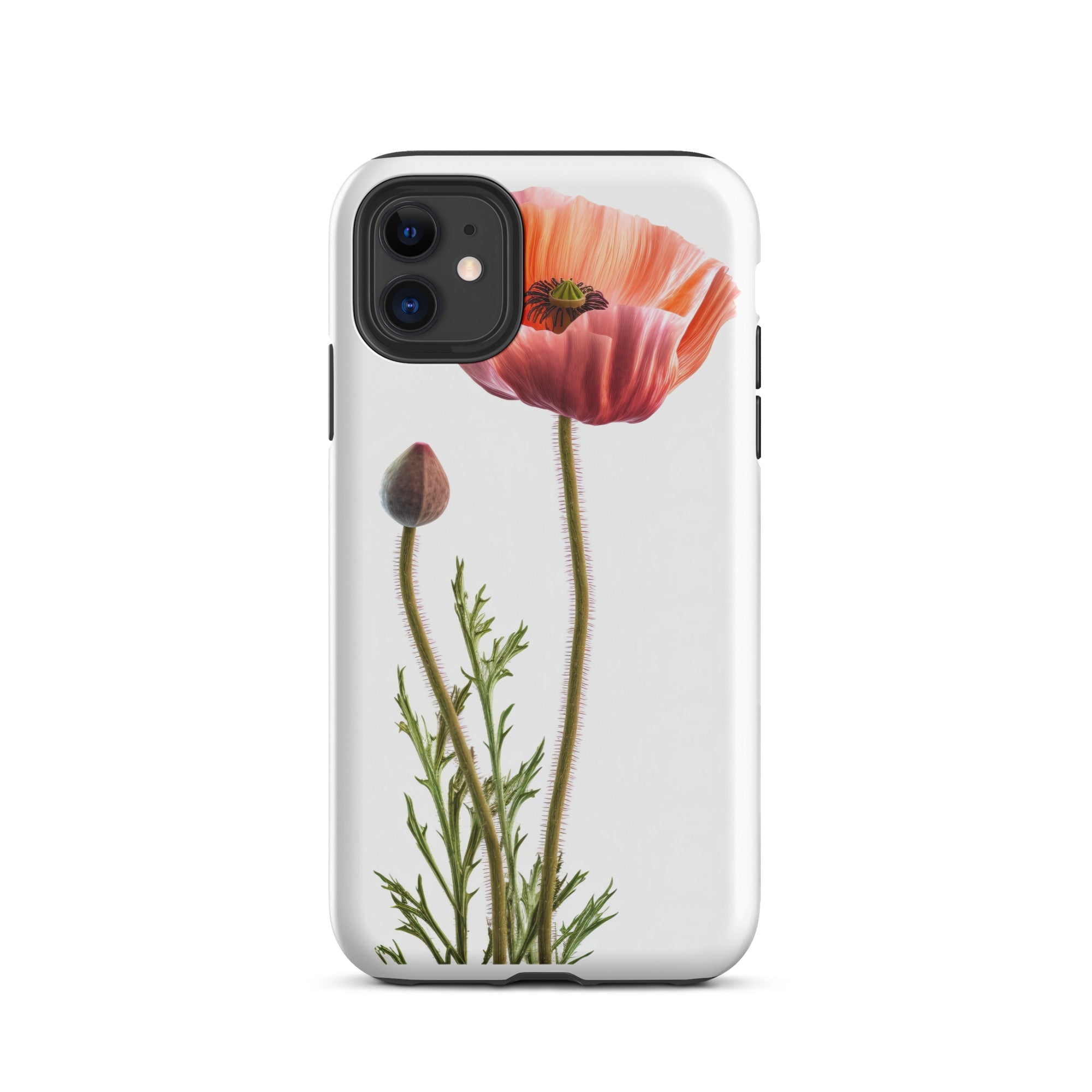Alpine Poppy Flower iPhone Case by Visual Verse - Image 2
