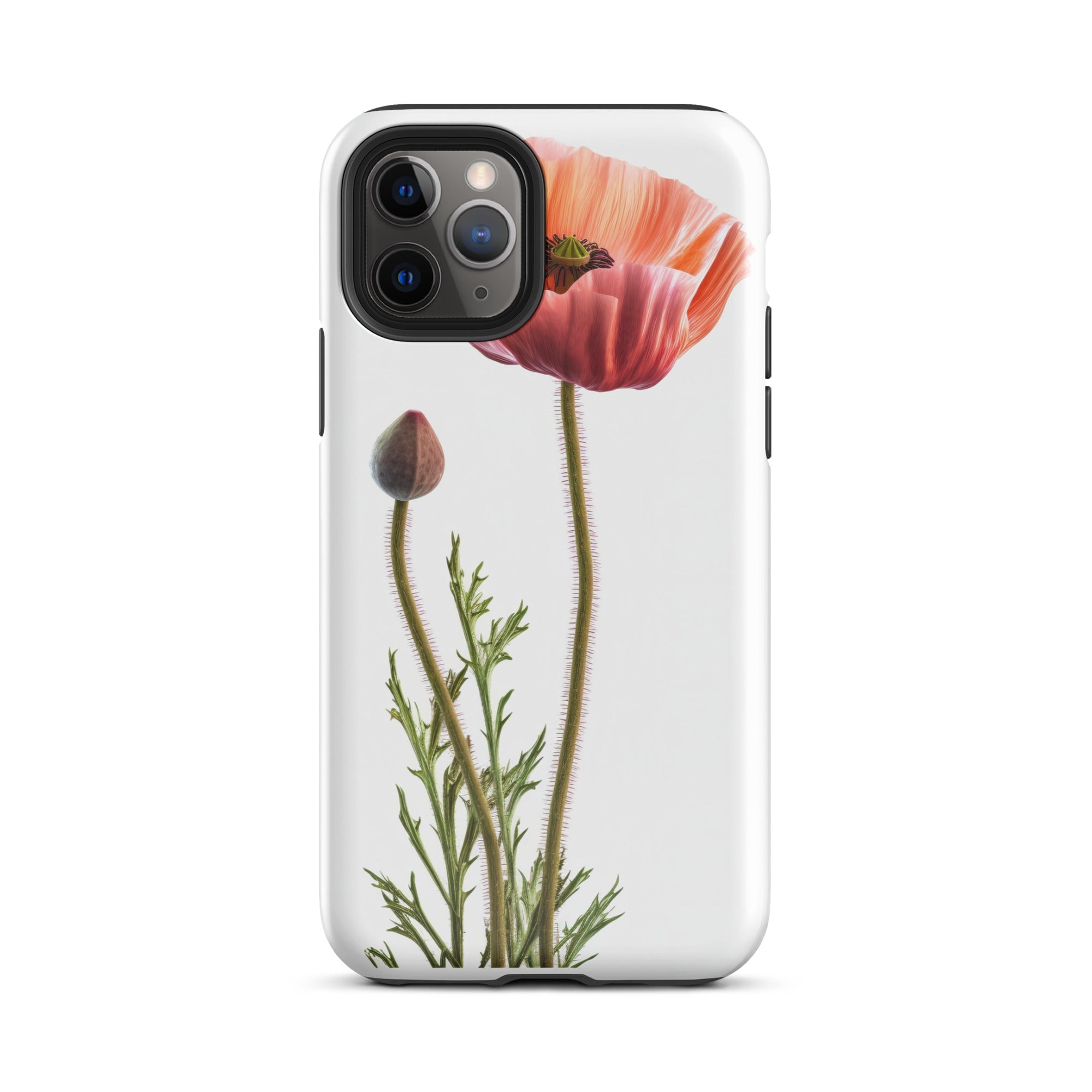 Alpine Poppy Flower iPhone Case by Visual Verse - Image 3