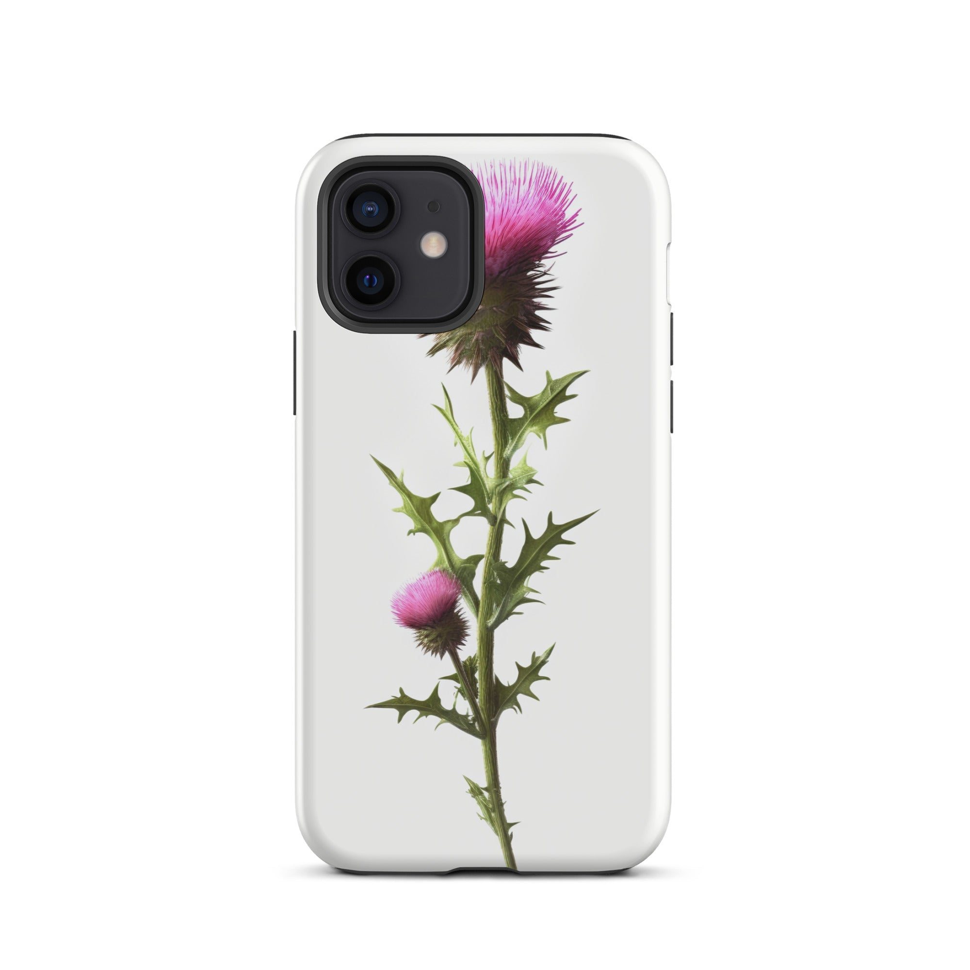 Alpine Thistle Flower iPhone Case by Visual Verse - Image 10