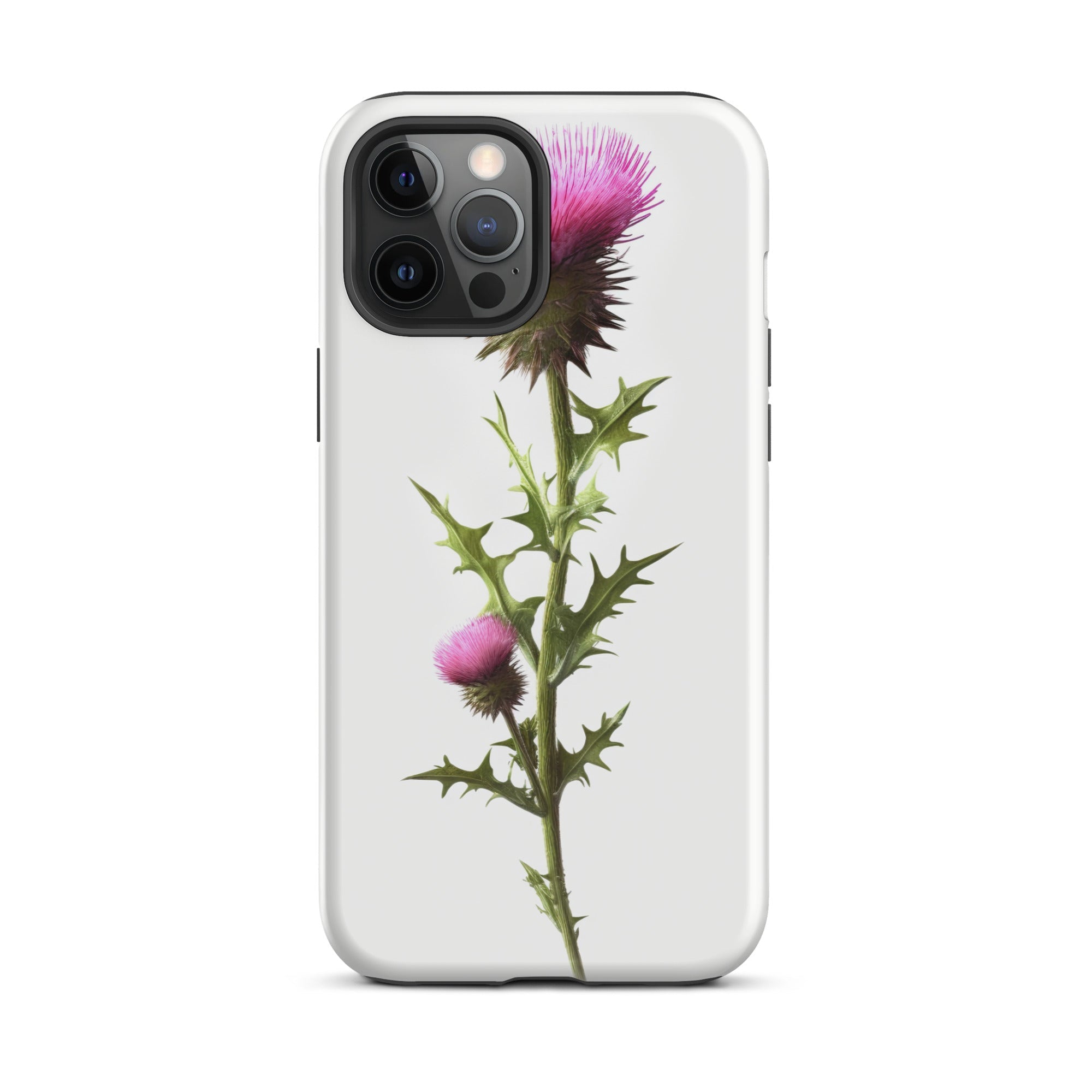 Alpine Thistle Flower iPhone Case by Visual Verse - Image 14