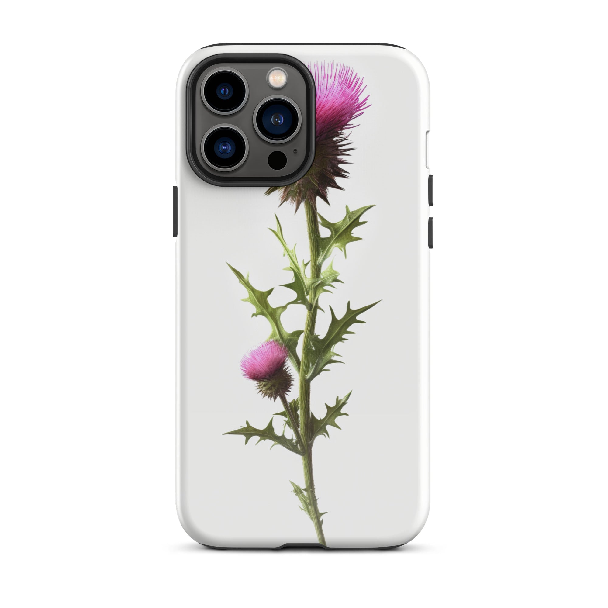 Alpine Thistle Flower iPhone Case by Visual Verse - Image 21