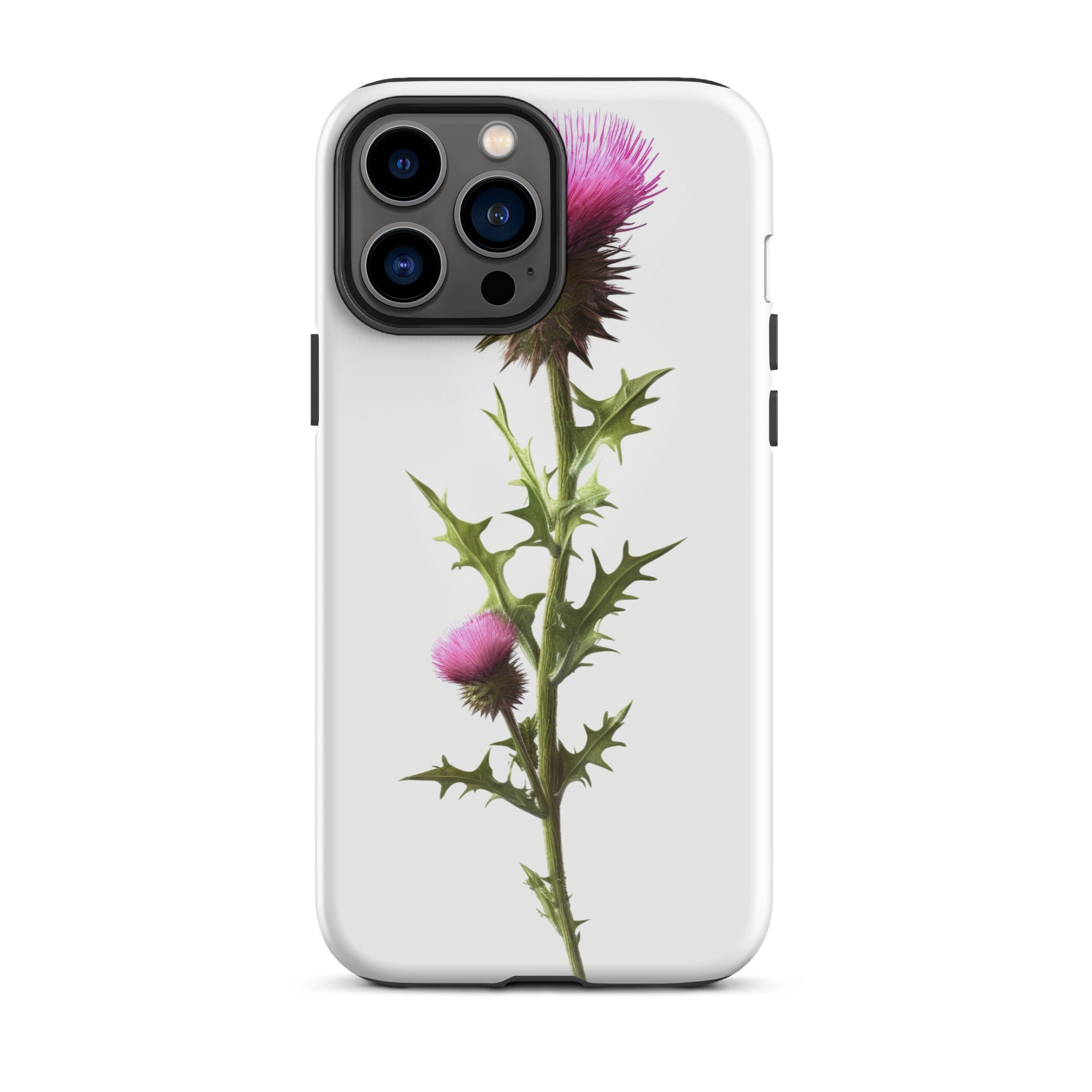Alpine Thistle Flower iPhone Case by Visual Verse - Image 22