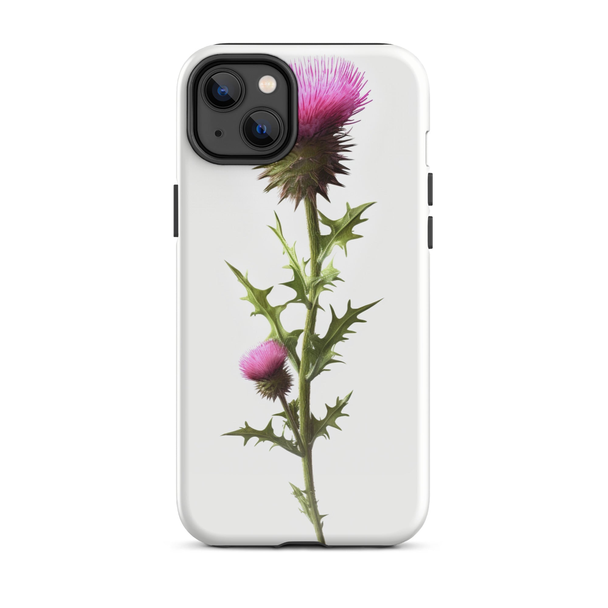 Alpine Thistle Flower iPhone Case by Visual Verse - Image 25