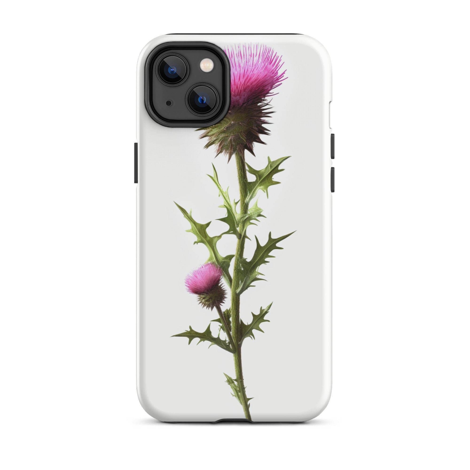 Alpine Thistle Flower iPhone Case by Visual Verse - Image 26