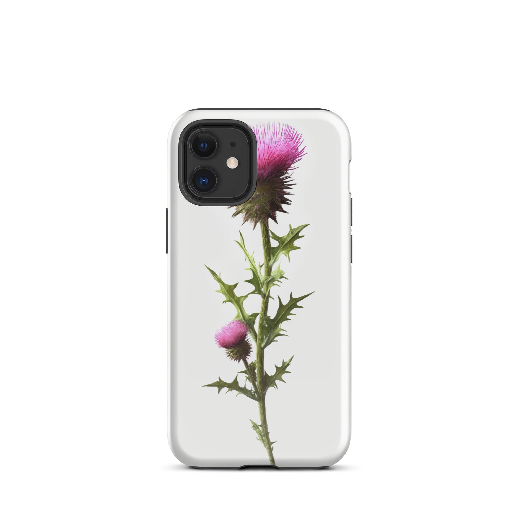 Alpine Thistle Flower iPhone Case by Visual Verse - Image 7