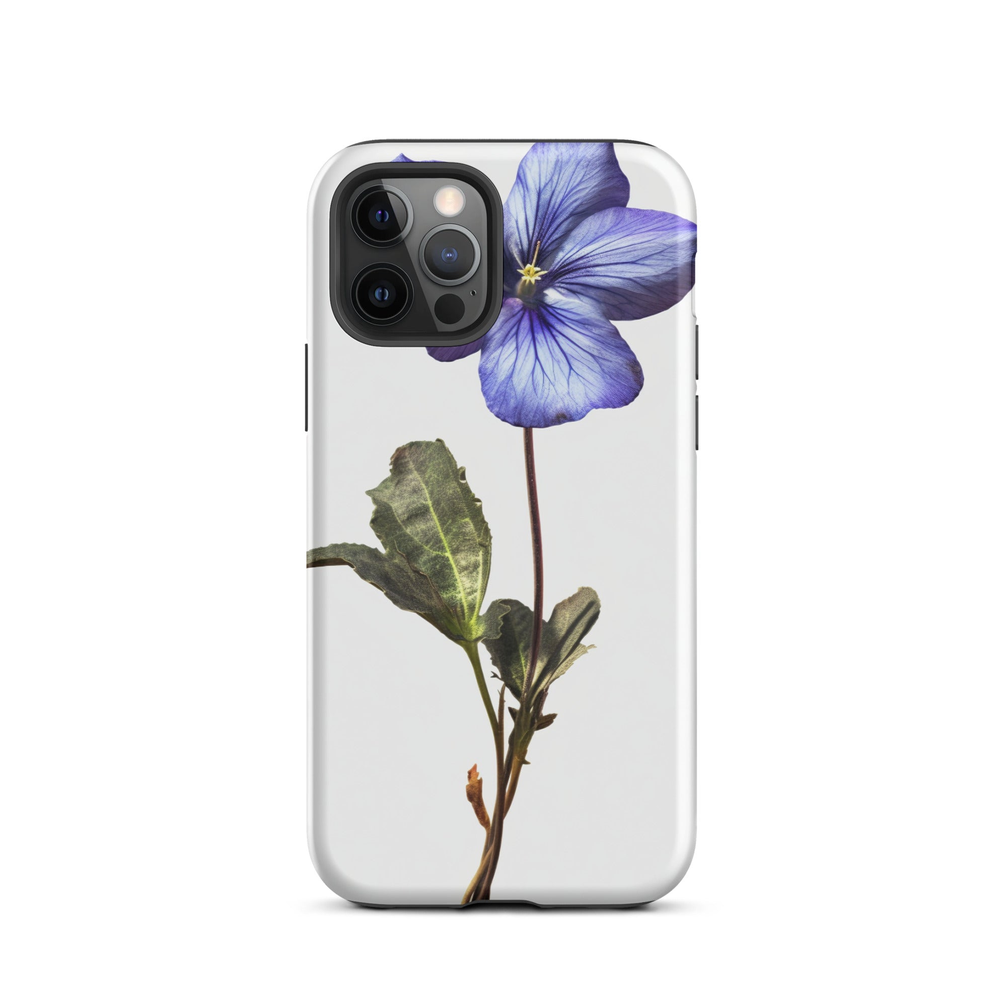 Alpine Violet Flower iPhone Case by Visual Verse - Image 12
