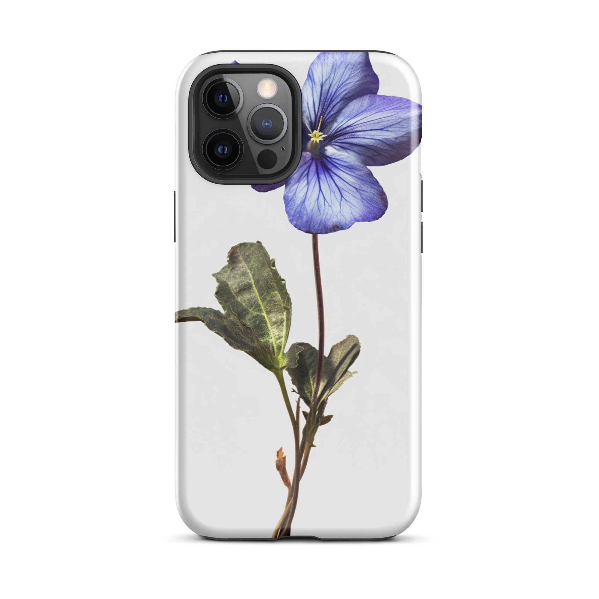 Alpine Violet Flower iPhone Case by Visual Verse - Image 13