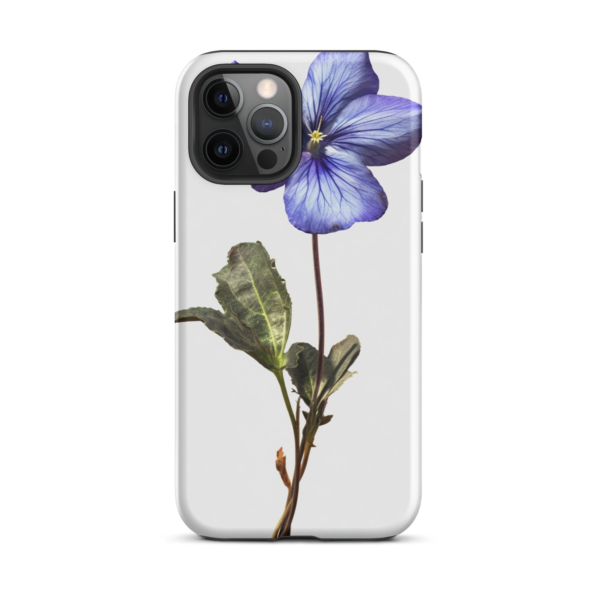 Alpine Violet Flower iPhone Case by Visual Verse - Image 14
