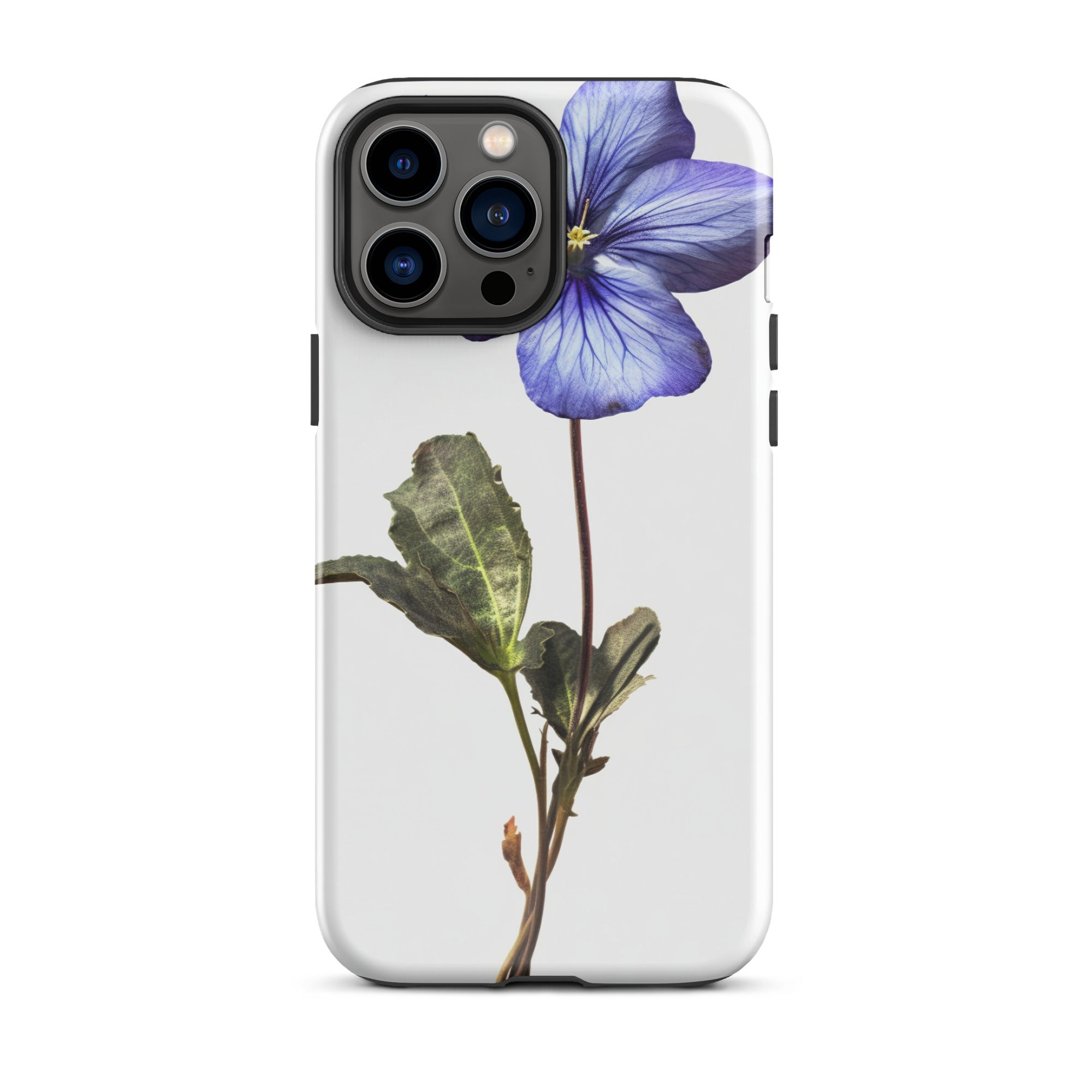 Alpine Violet Flower iPhone Case by Visual Verse - Image 21