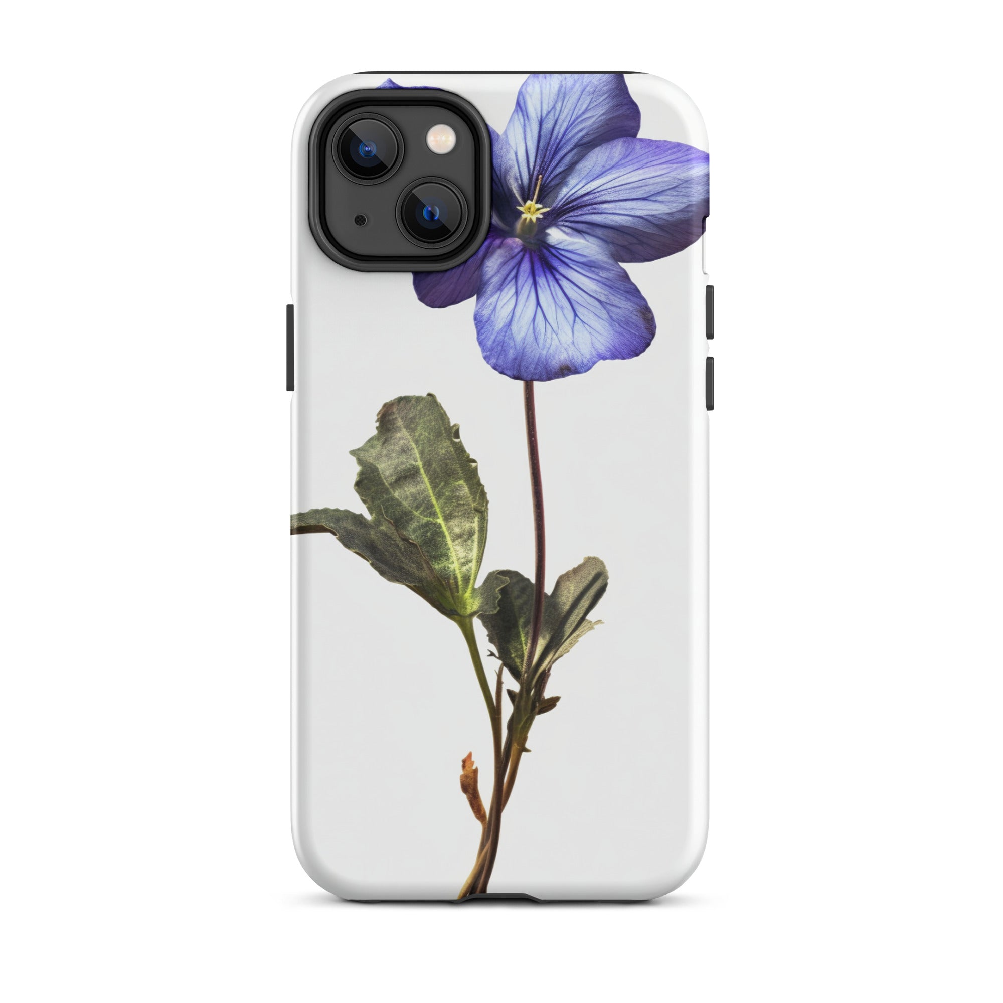 Alpine Violet Flower iPhone Case by Visual Verse - Image 26