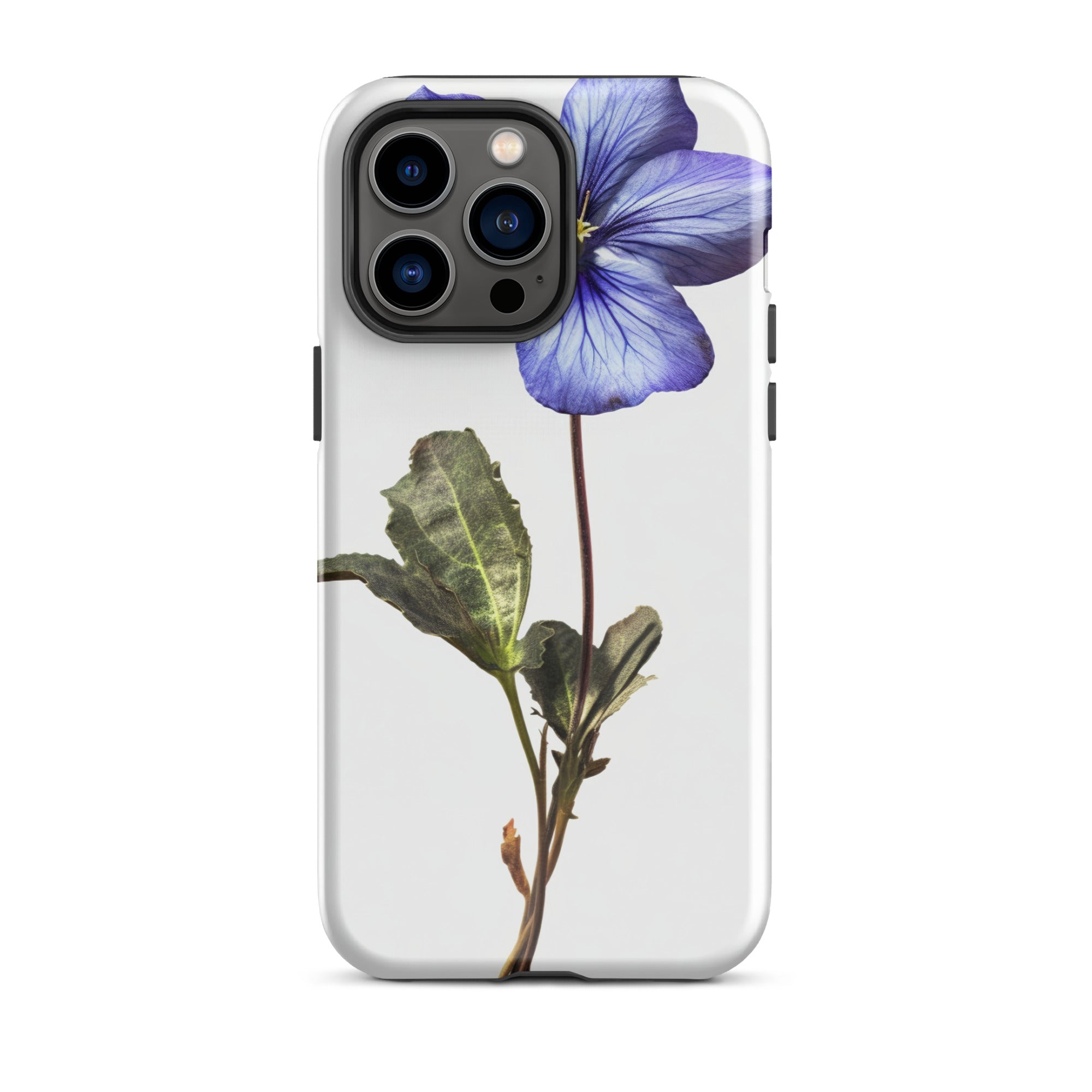 Alpine Violet Flower iPhone Case by Visual Verse - Image 29