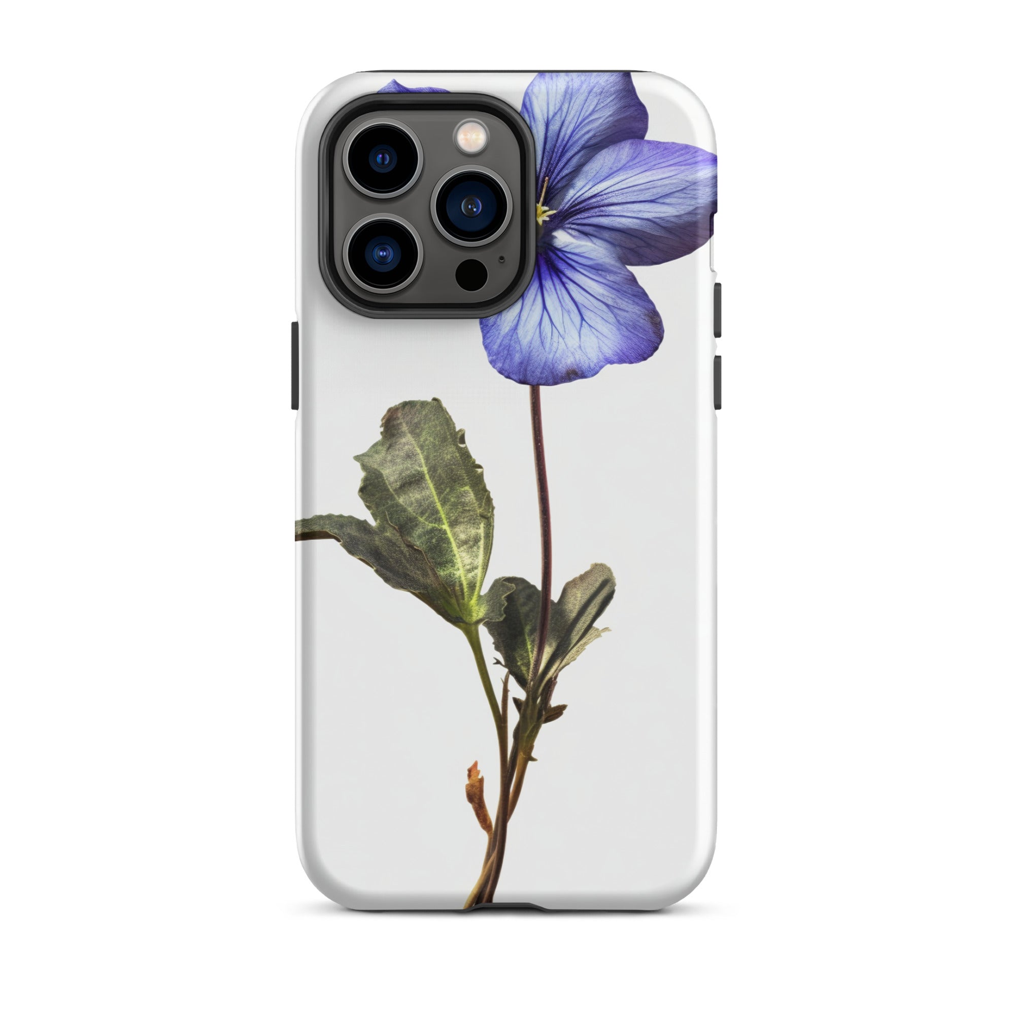 Alpine Violet Flower iPhone Case by Visual Verse - Image 30