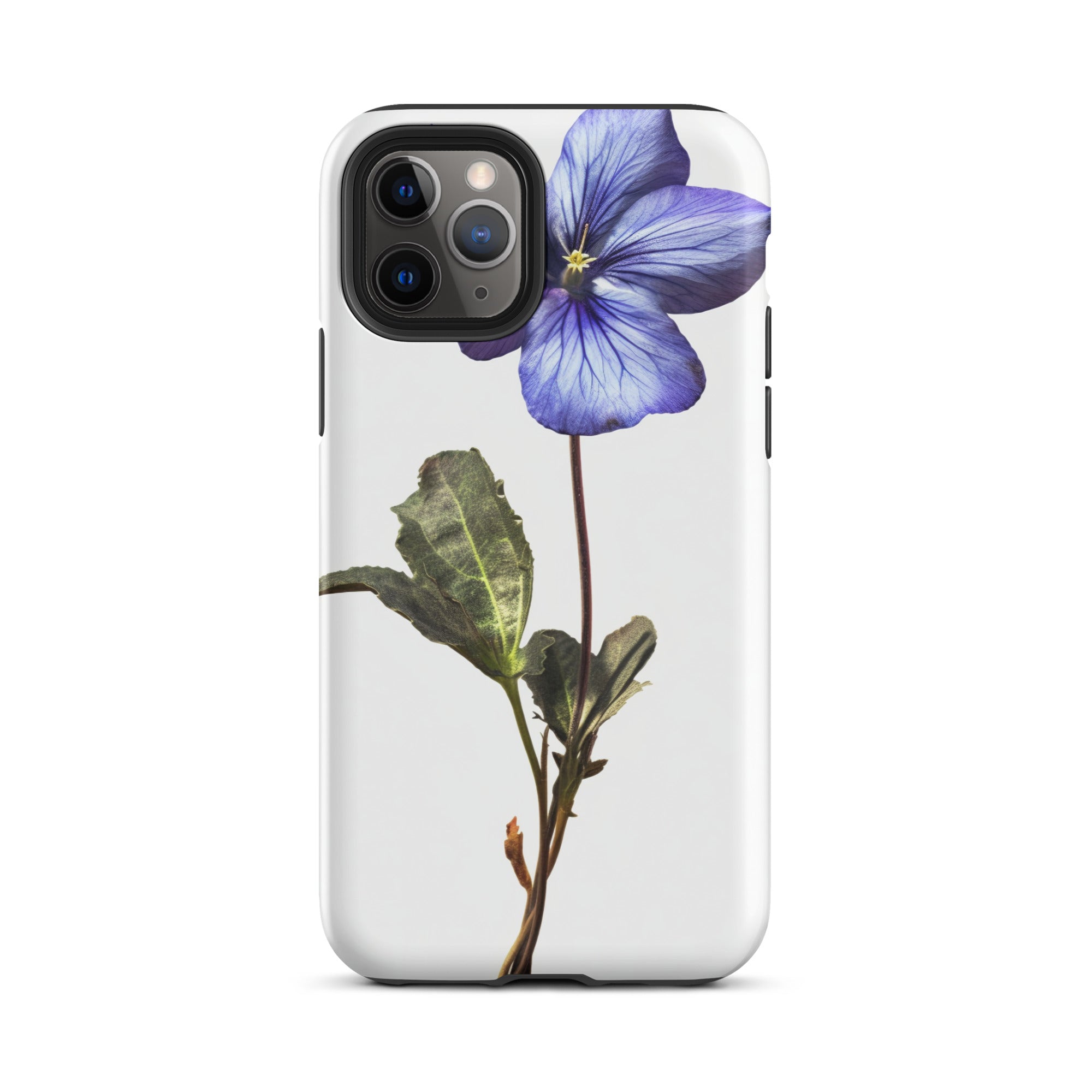 Alpine Violet Flower iPhone Case by Visual Verse - Image 4
