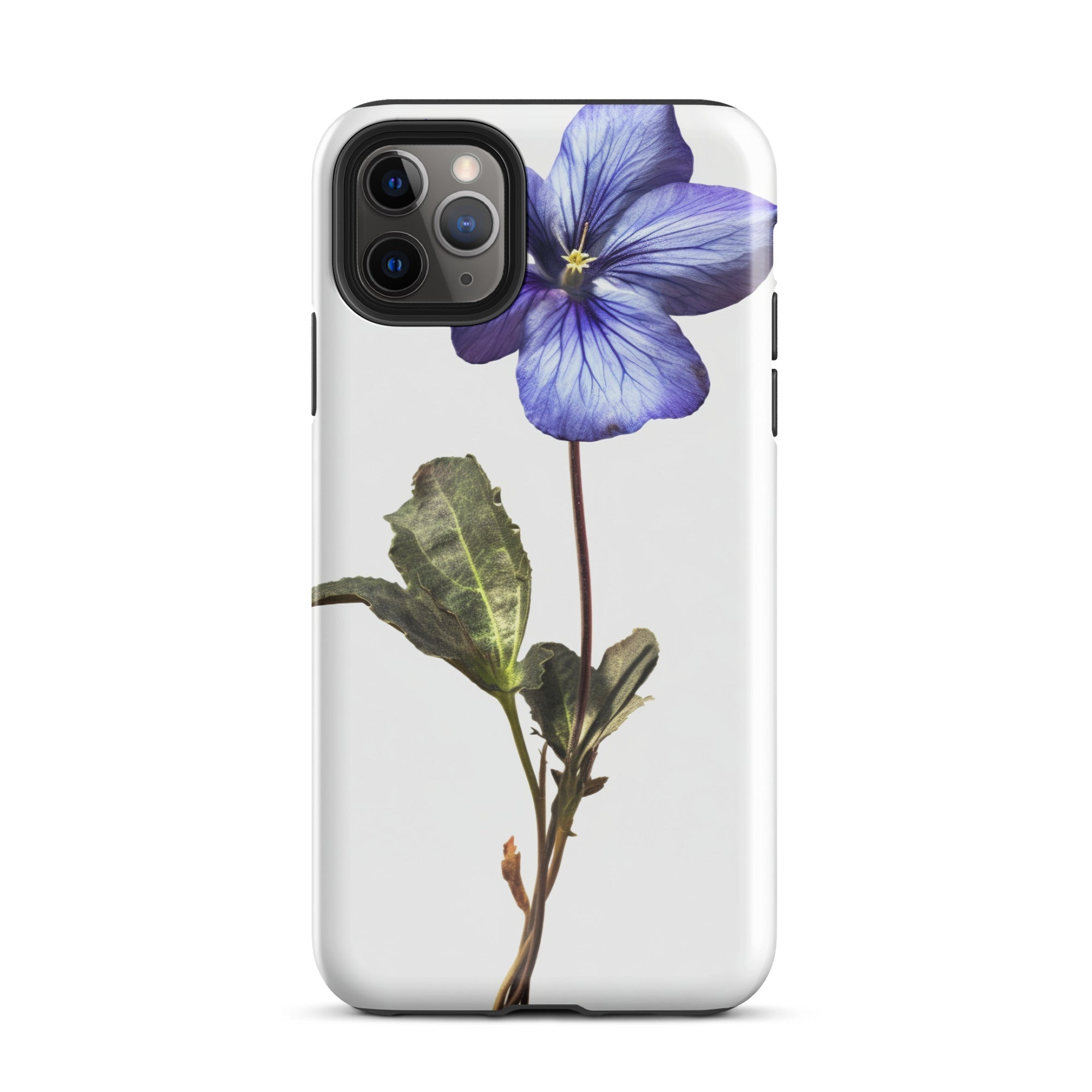 Alpine Violet Flower iPhone Case by Visual Verse - Image 5