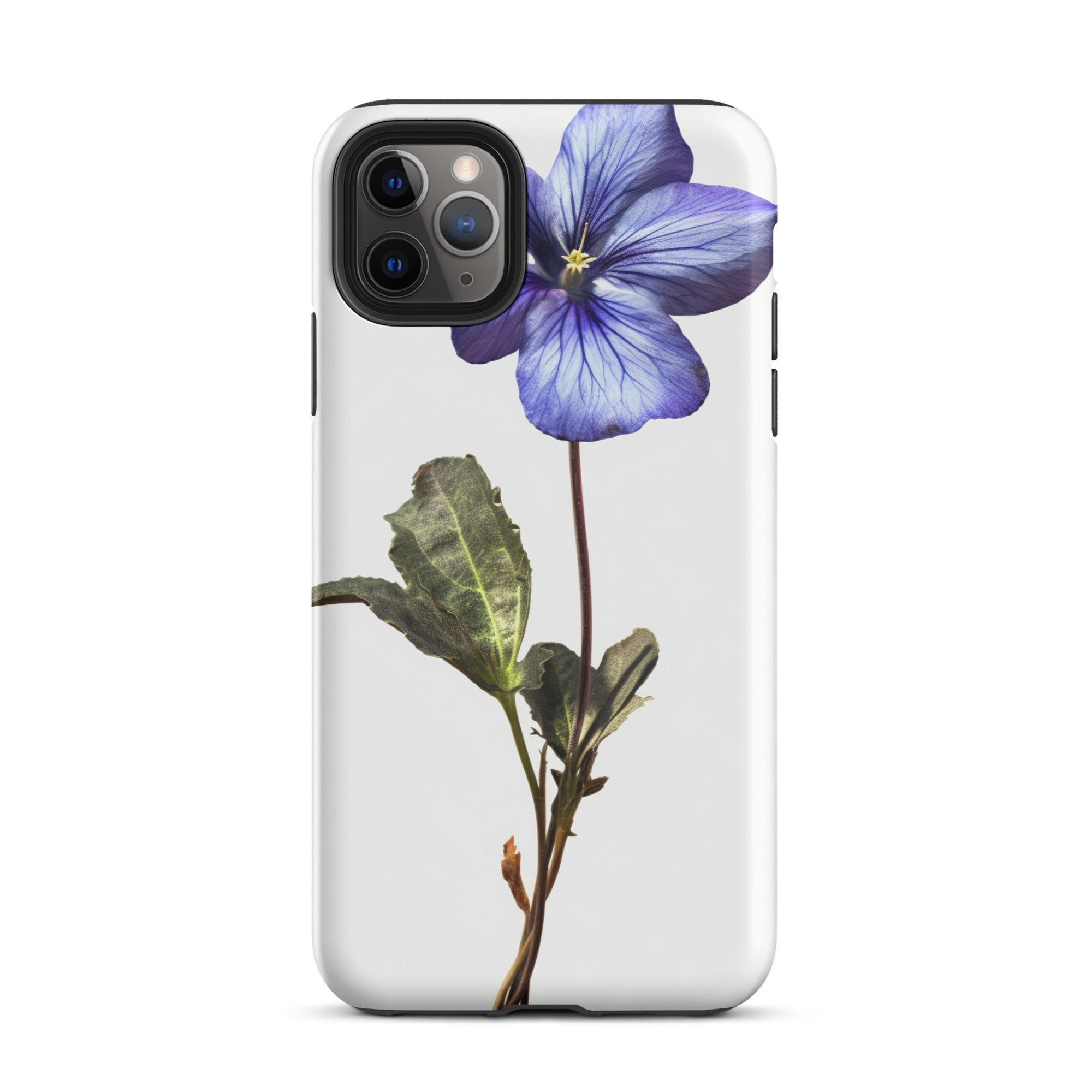 Alpine Violet Flower iPhone Case by Visual Verse - Image 6