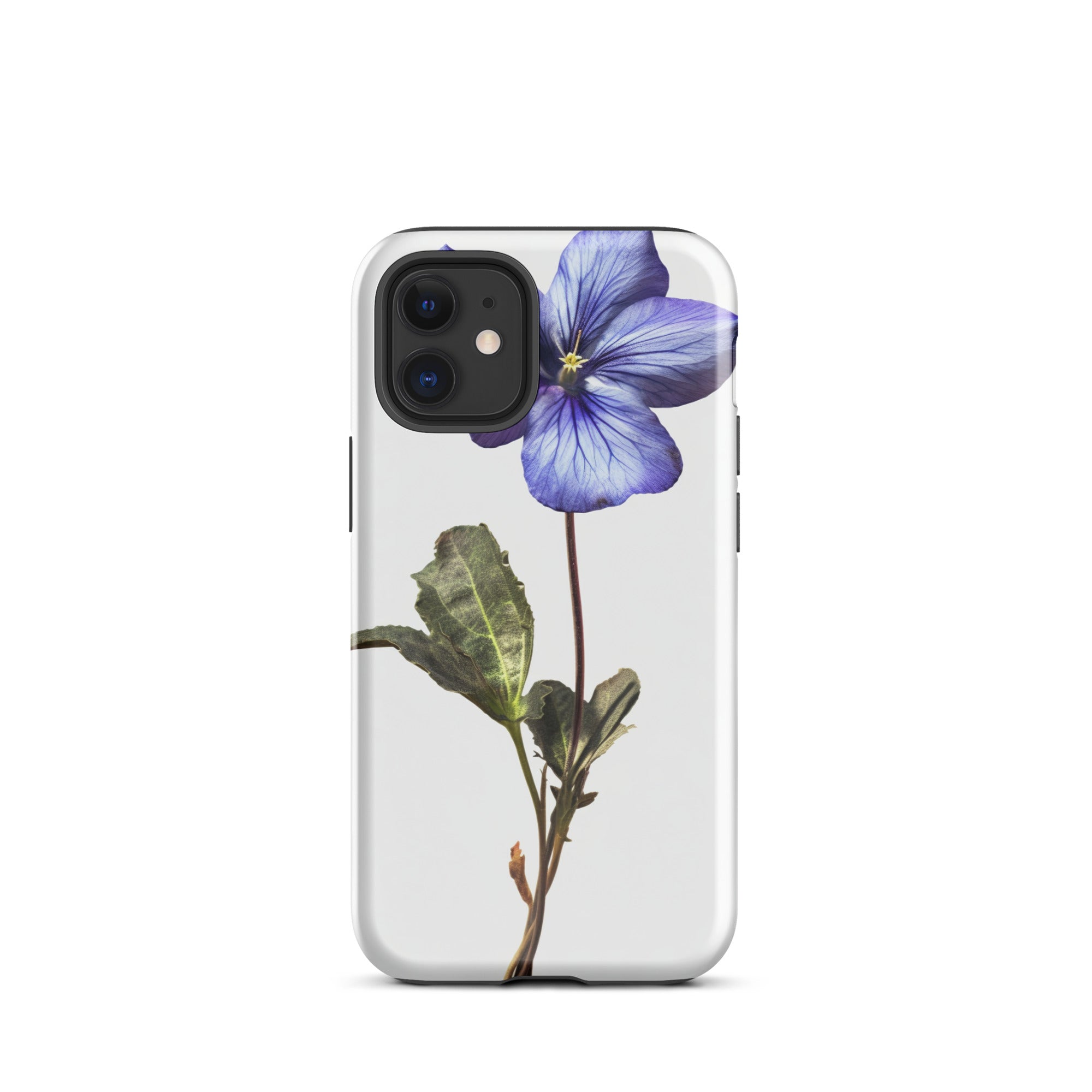 Alpine Violet Flower iPhone Case by Visual Verse - Image 7