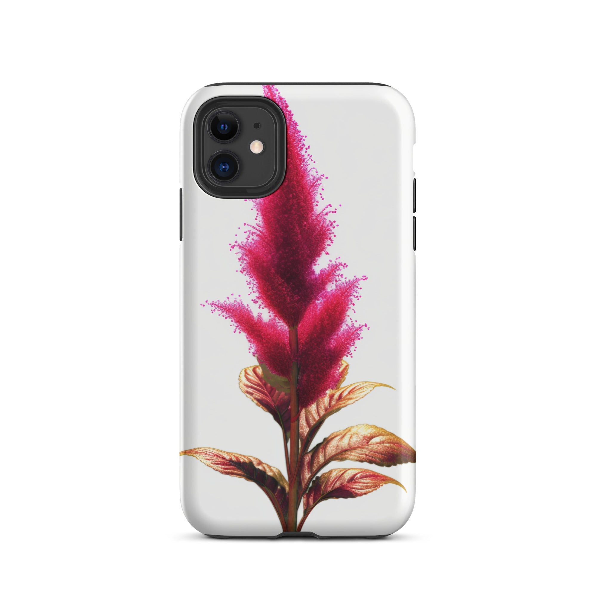 Amaranth Flower iPhone Case by Visual Verse - Image 2
