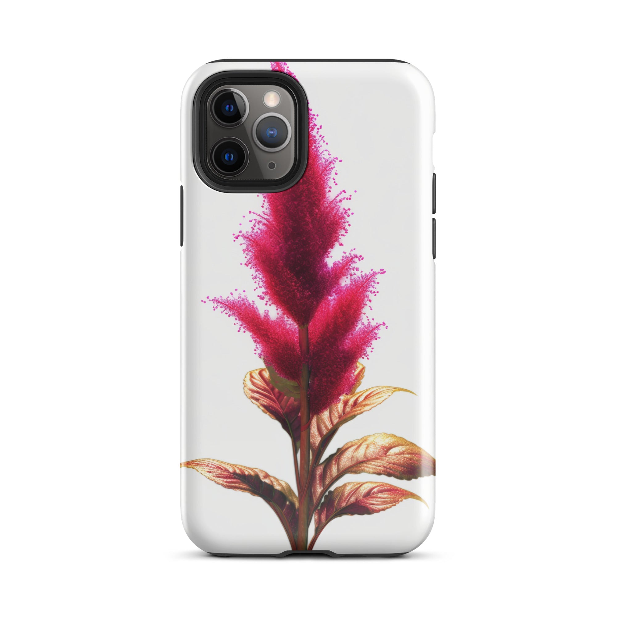 Amaranth Flower iPhone Case by Visual Verse - Image 3