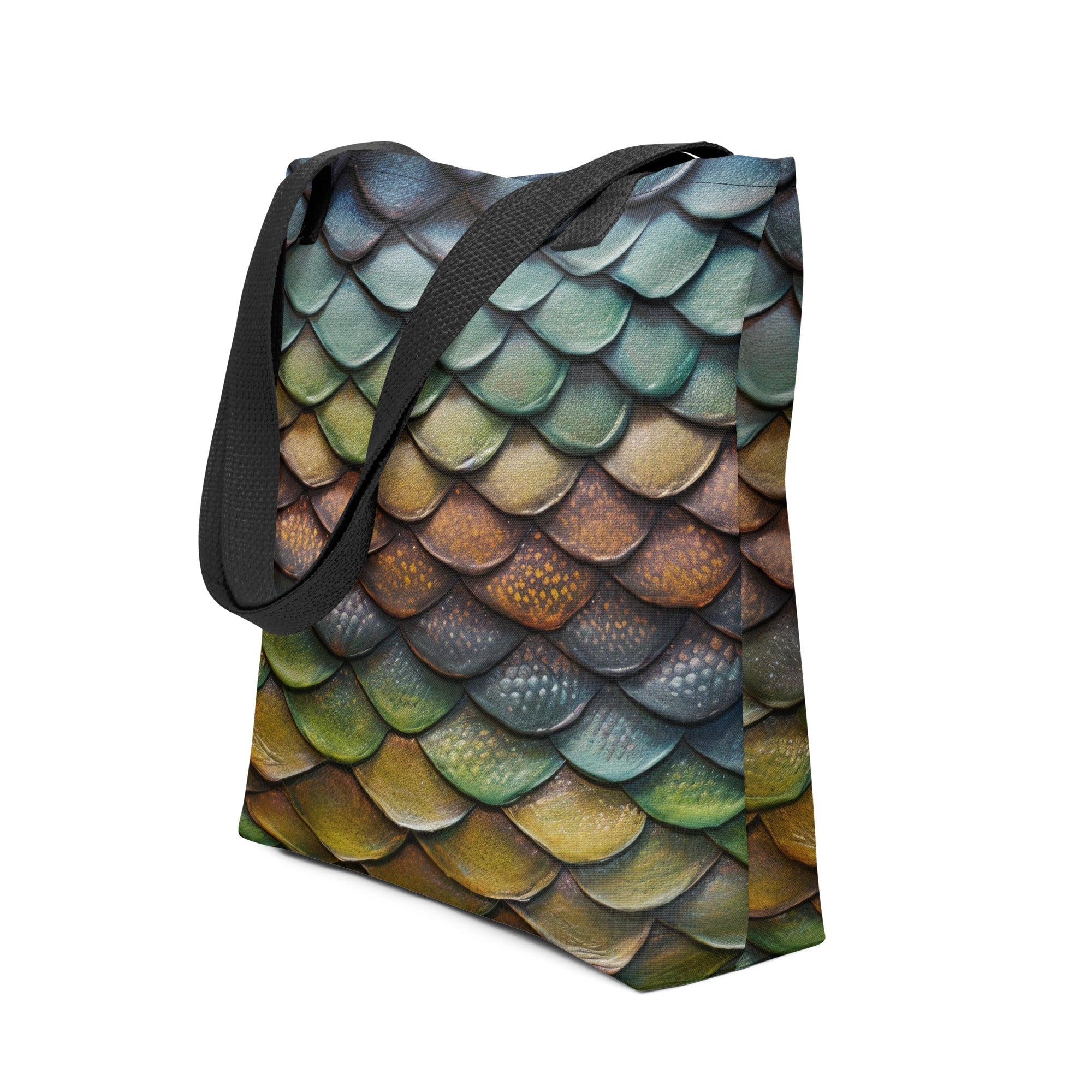 Anaconda Scale Tote Bag by Visual Verse - Image 1