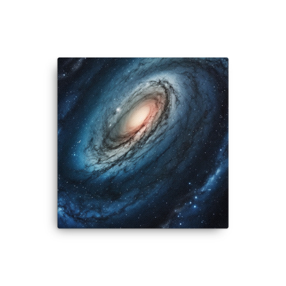 Andromeda Galaxy Art Canvas by Visual Verse - Image 1