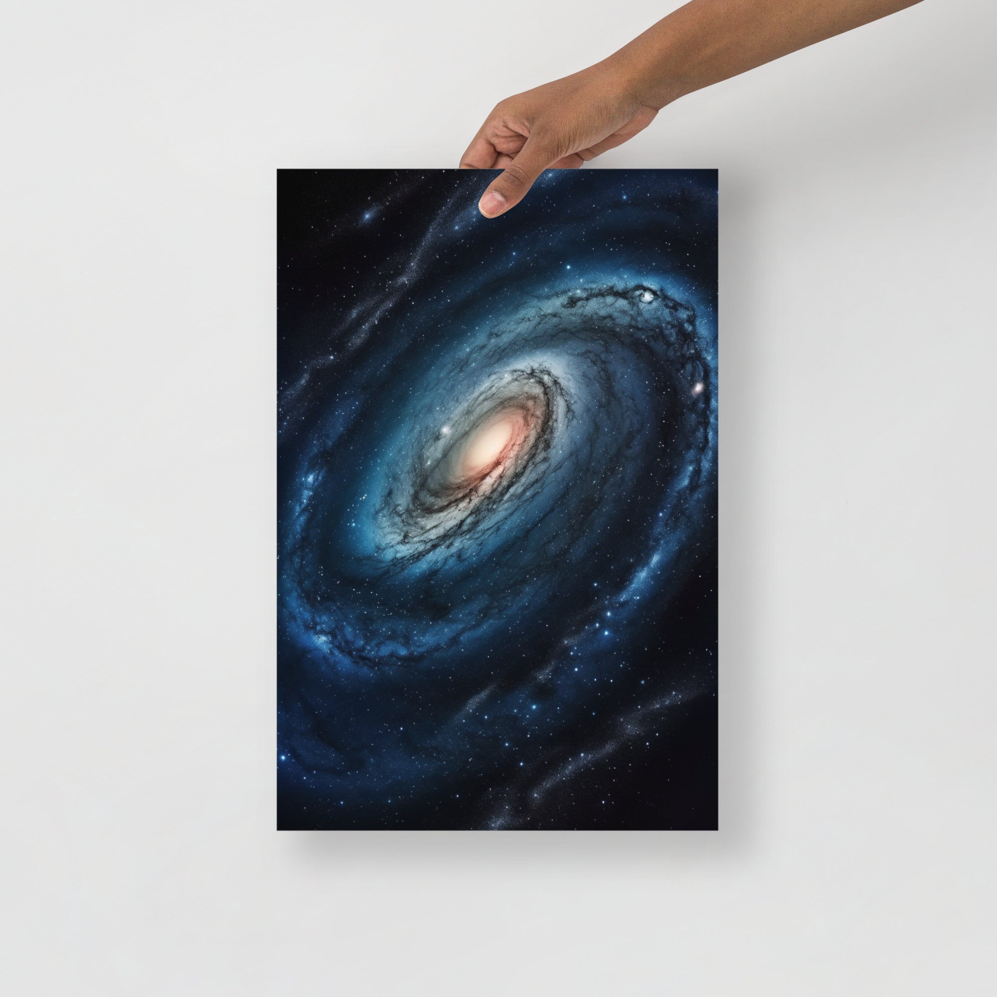 Andromeda Galaxy Celestial Ballet Spiral Art Poster by Visual Verse - Image 5