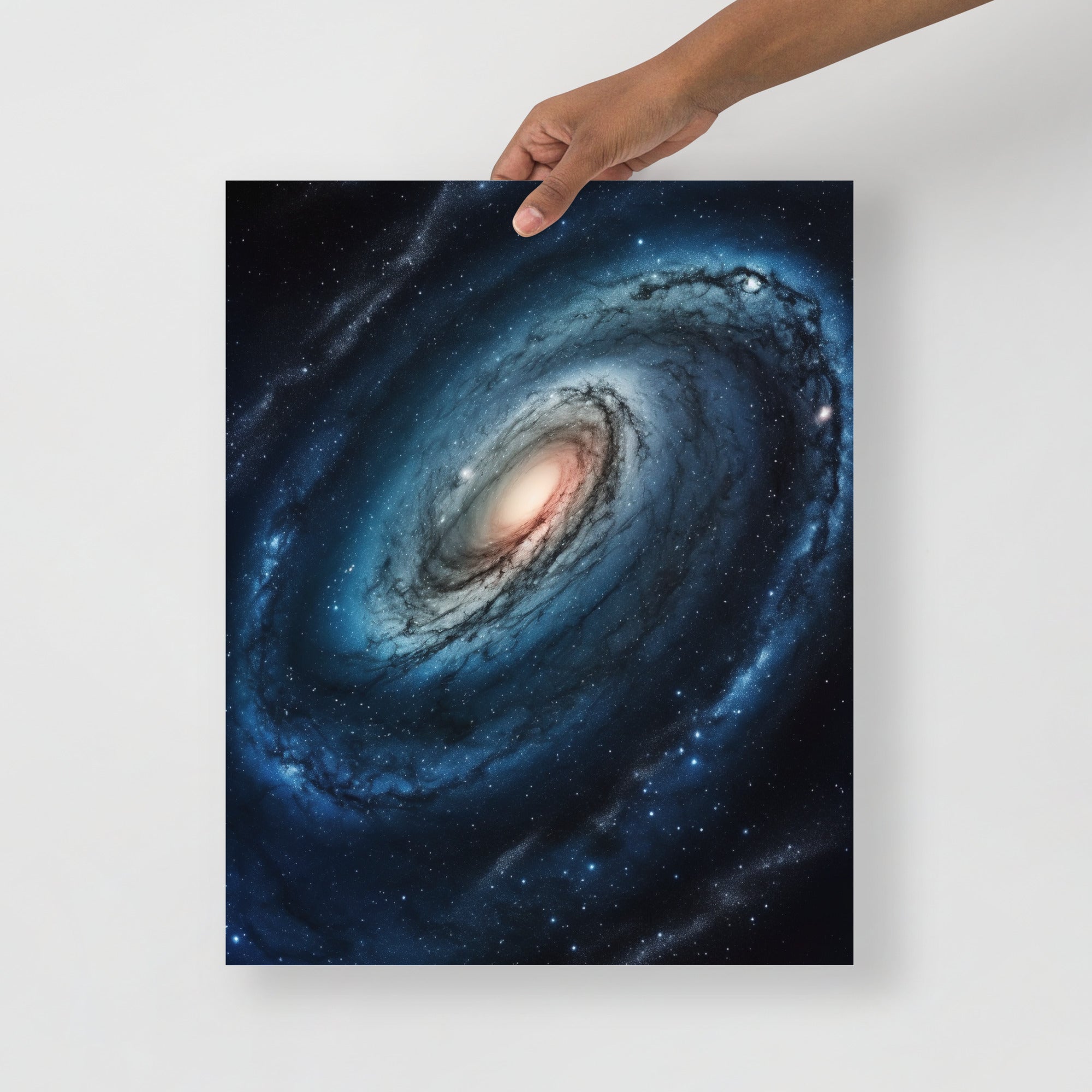 Andromeda Galaxy Celestial Ballet Spiral Art Poster by Visual Verse - Image 6