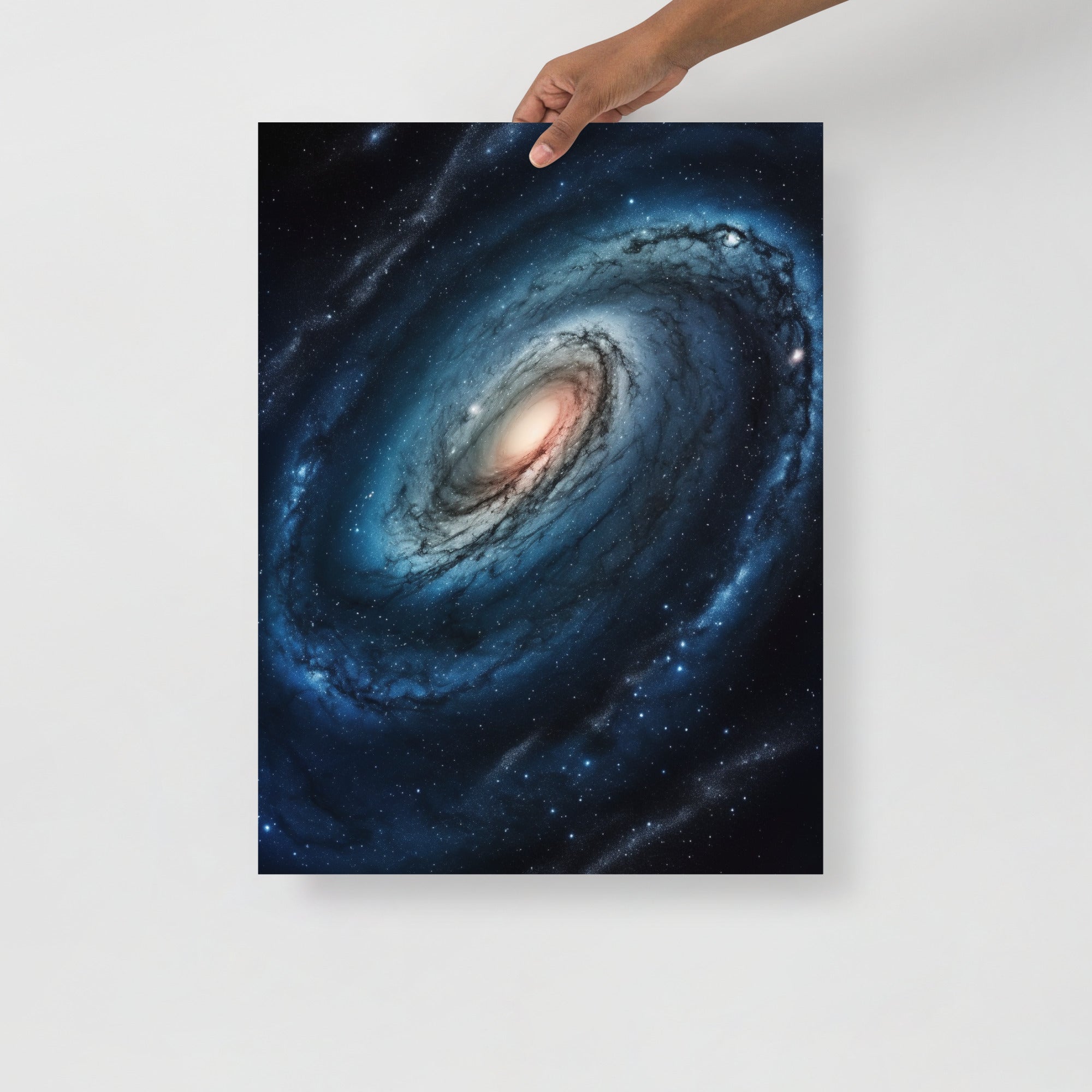Andromeda Galaxy Celestial Ballet Spiral Art Poster by Visual Verse - Image 7
